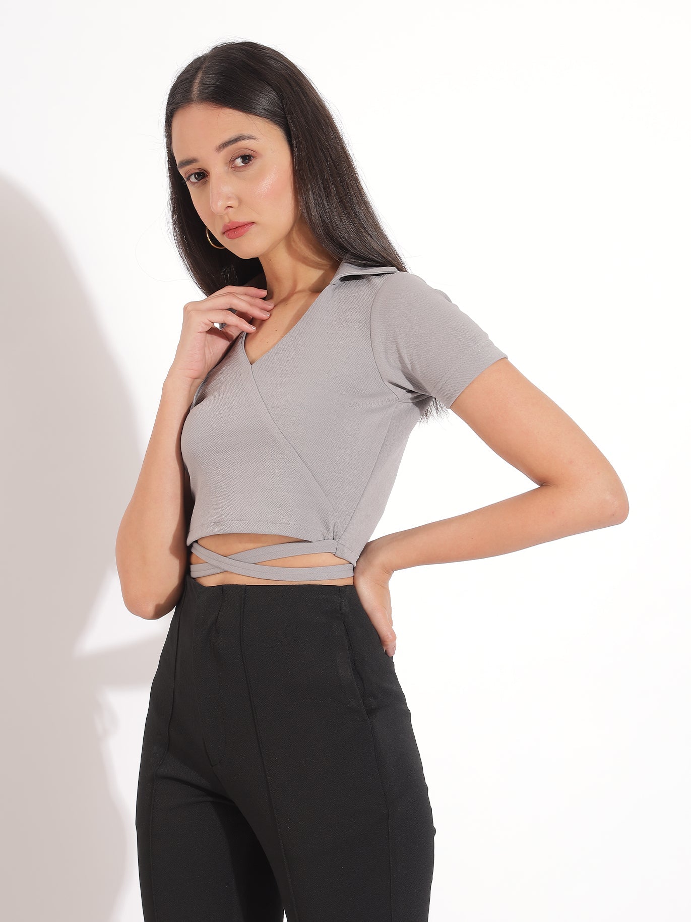 Harmony Wrap Top - Styleyn