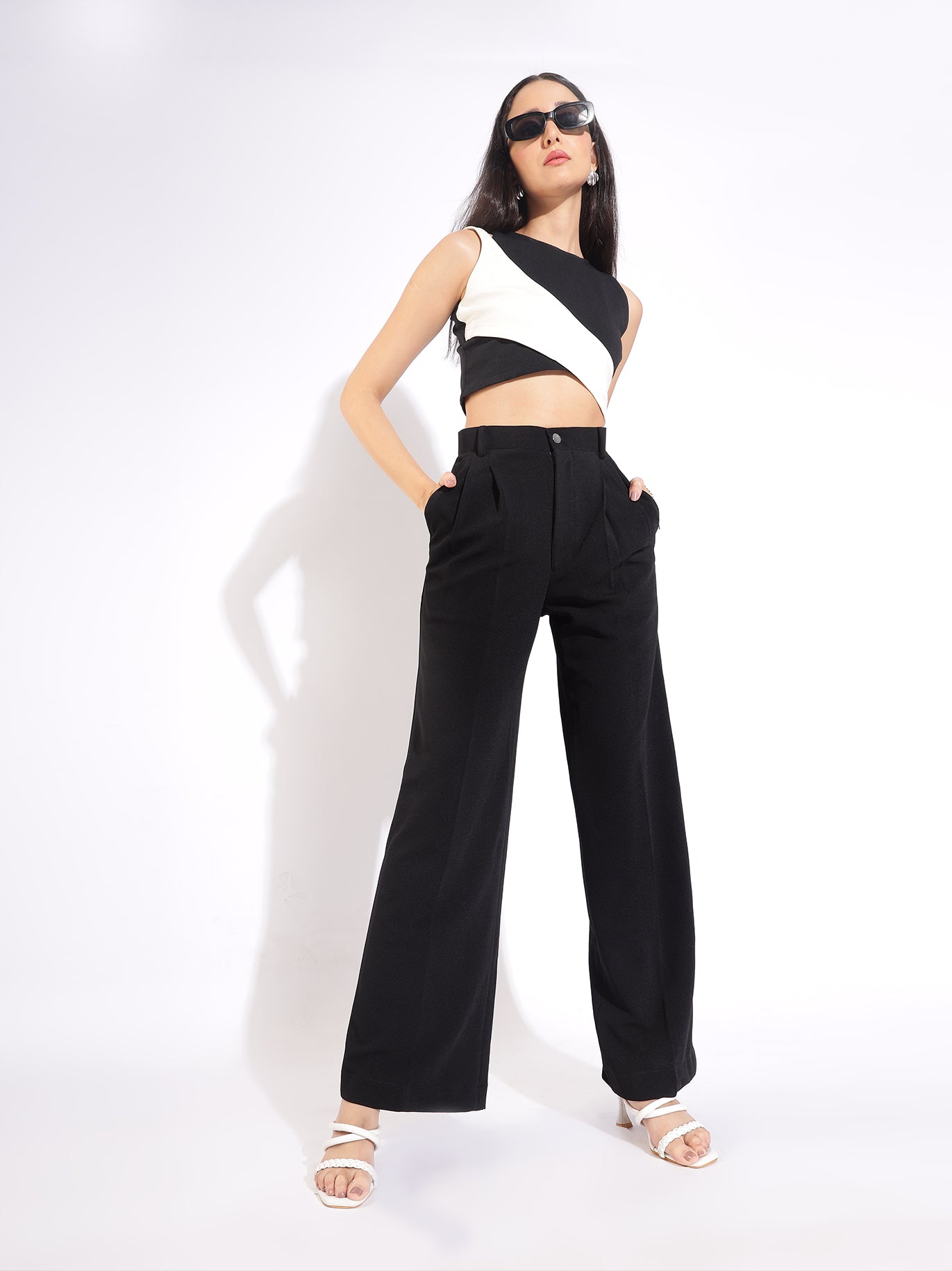 Korean Pleated Pants - Styleyn