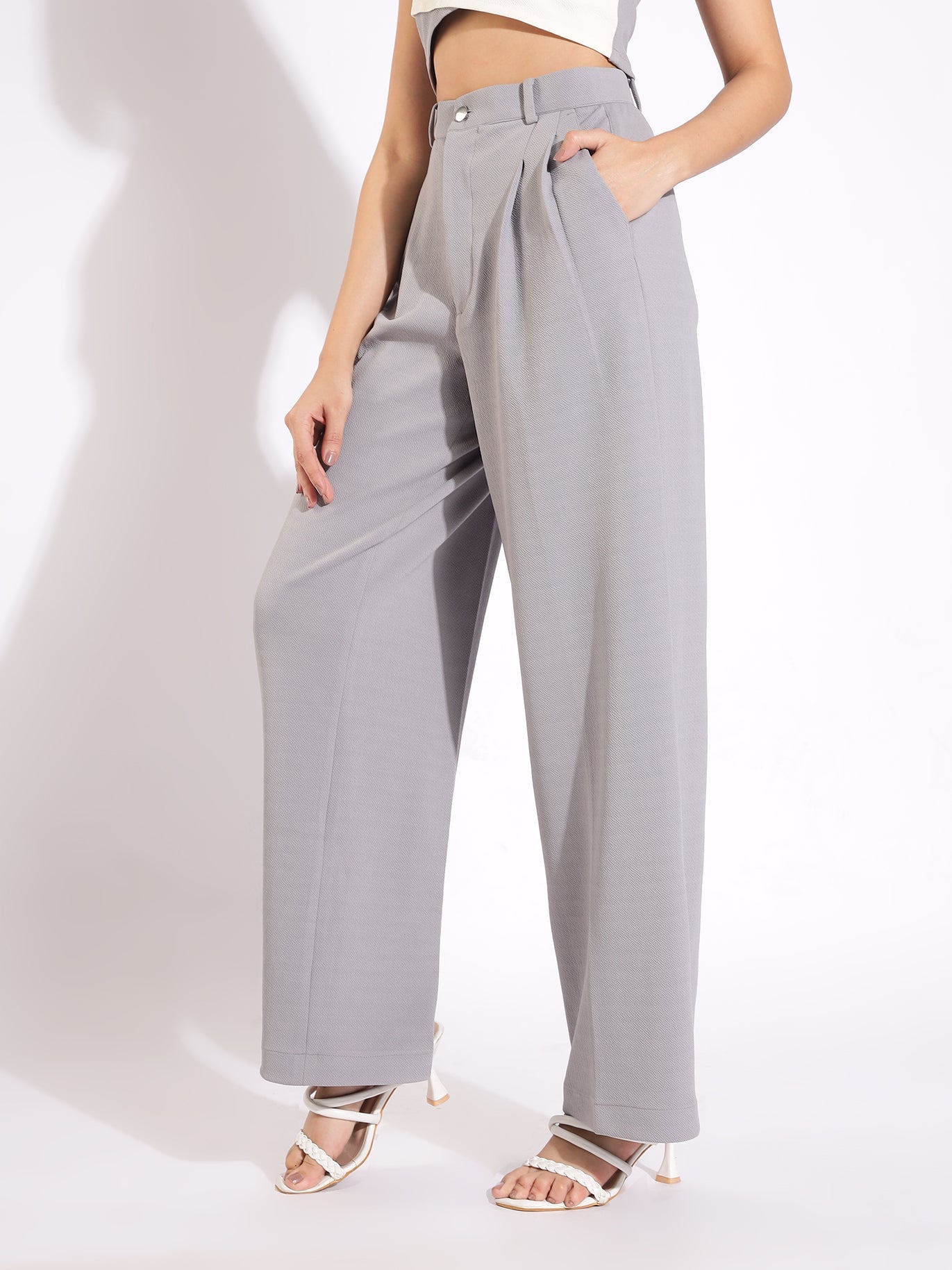Korean Pleated Pants - Styleyn