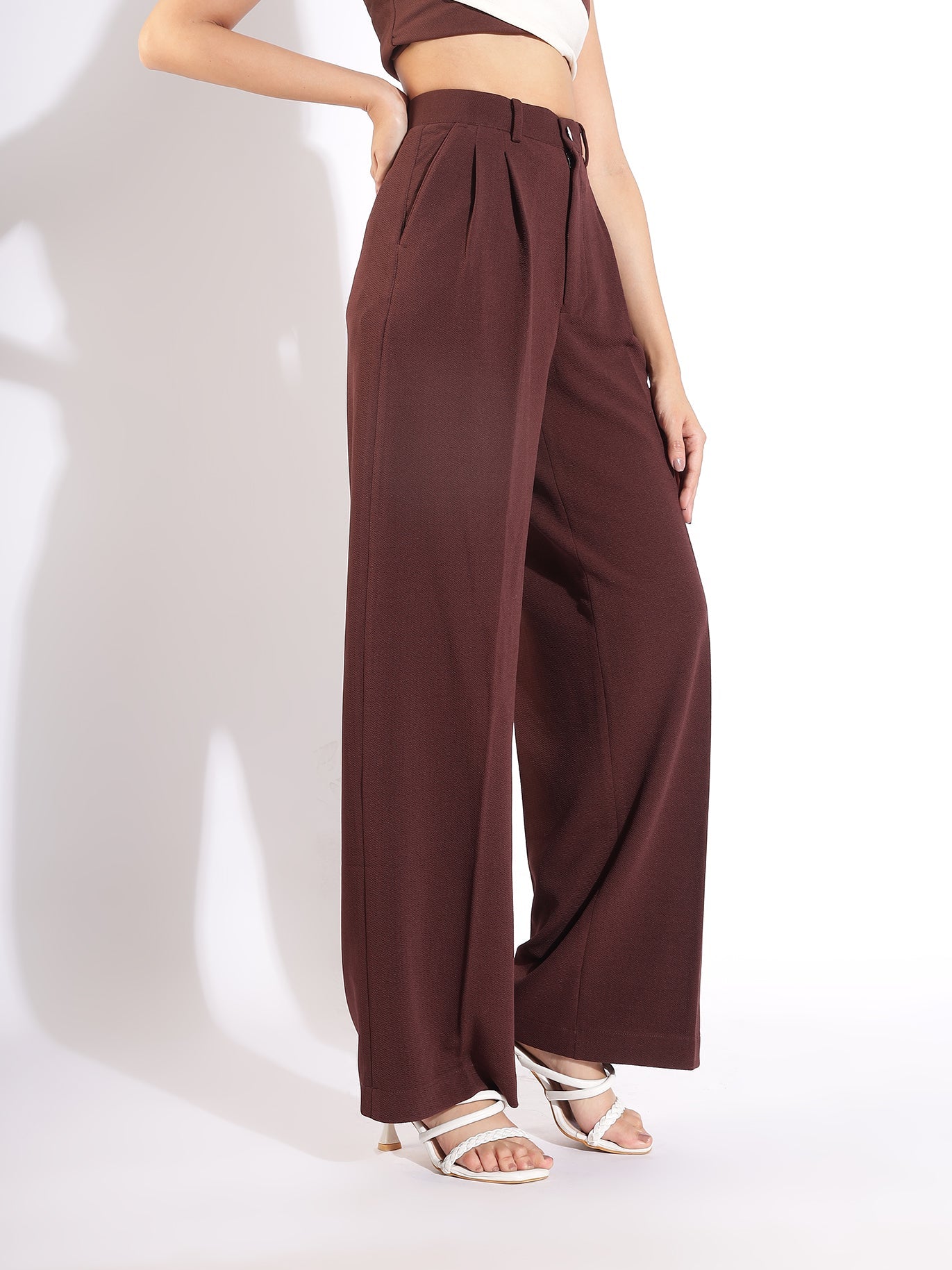 Korean Pleated Pants - Styleyn