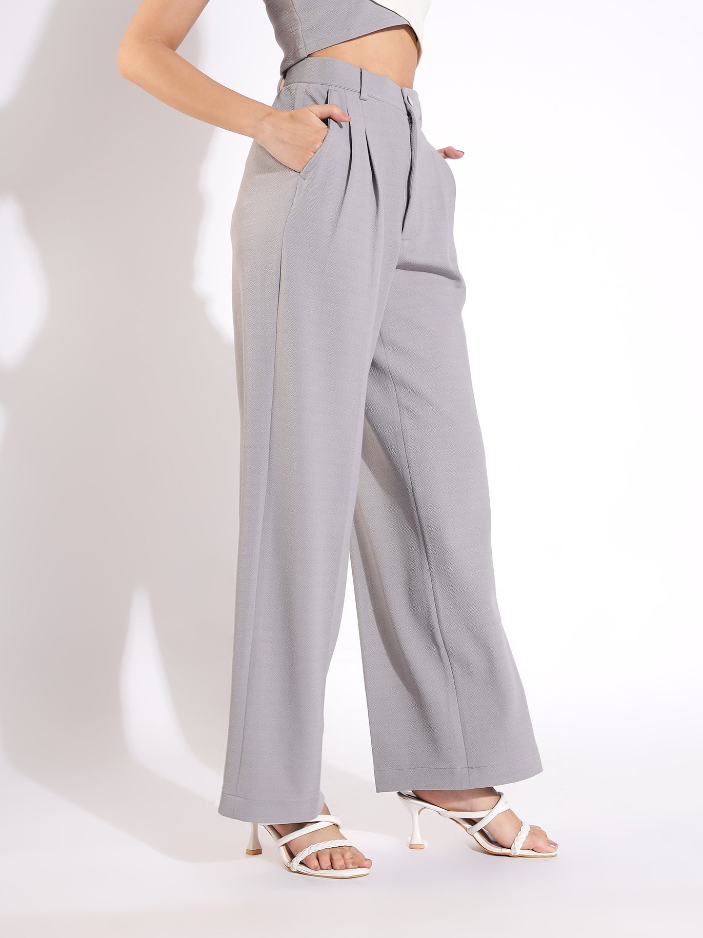Korean Pleated Pants - Styleyn