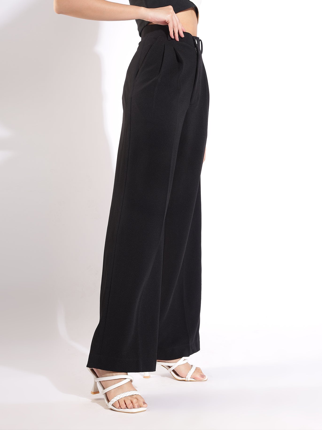 Korean Pleated Pants - Styleyn