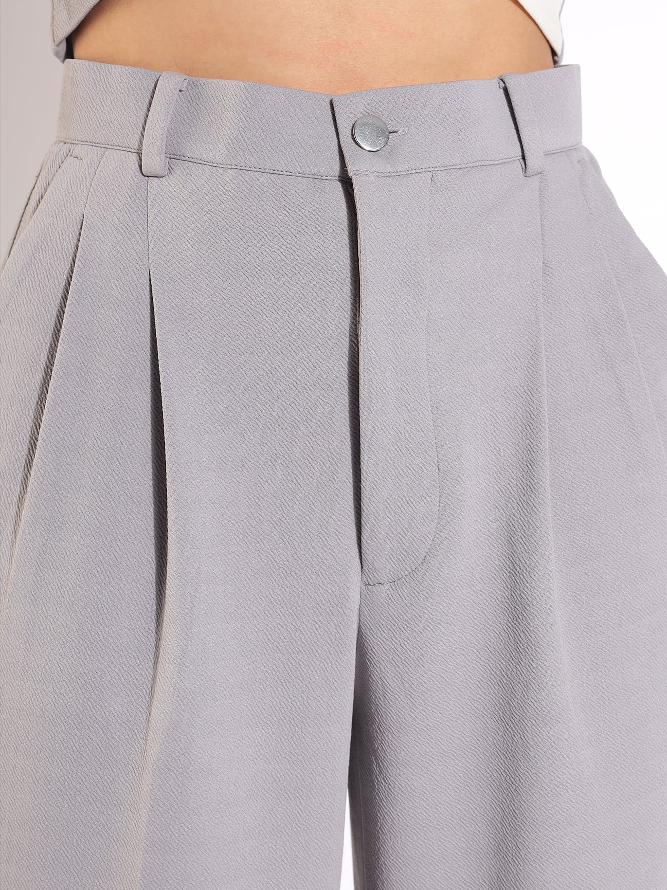 Korean Pleated Pants - Styleyn