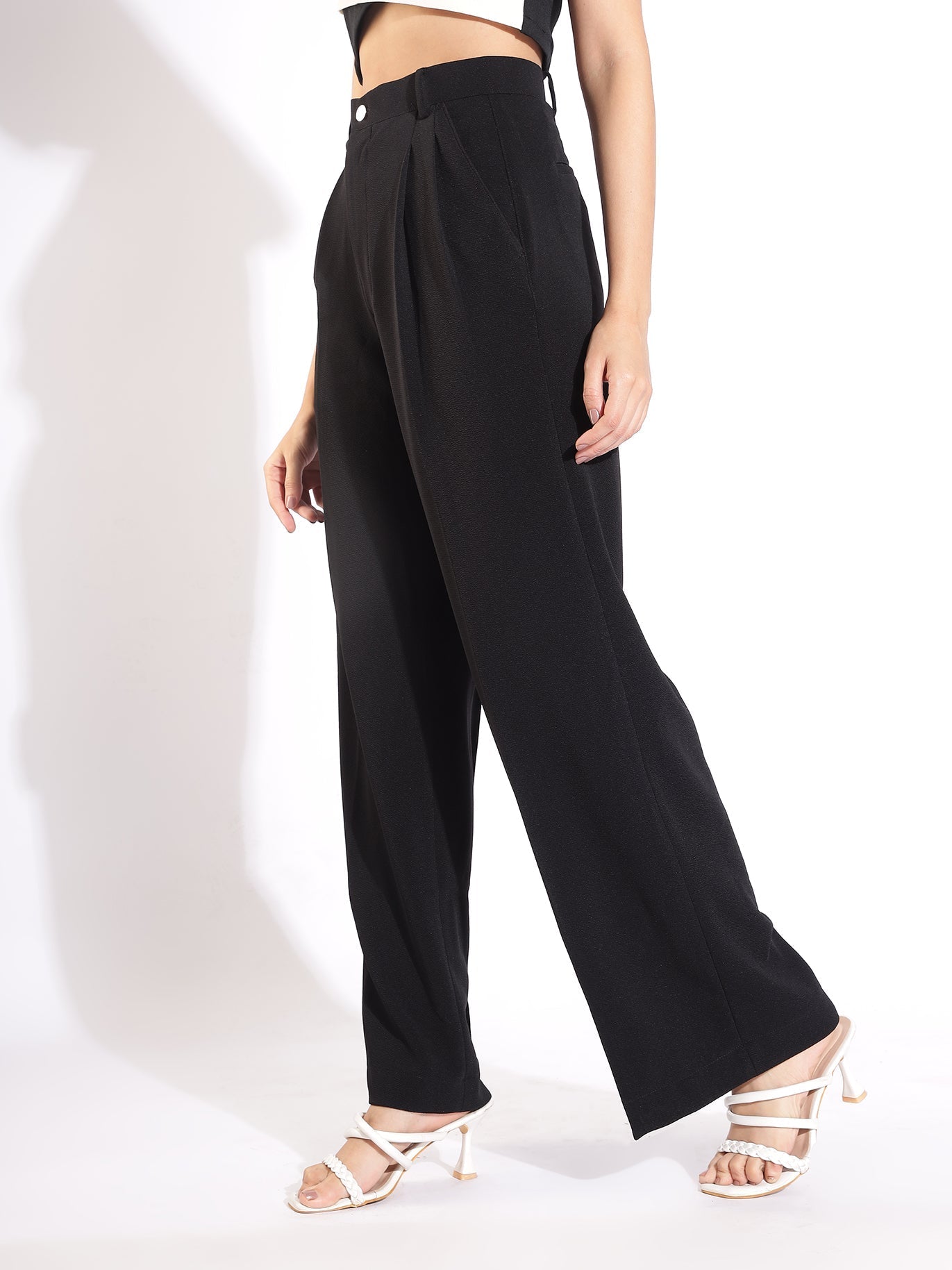 Korean Pleated Pants - Styleyn