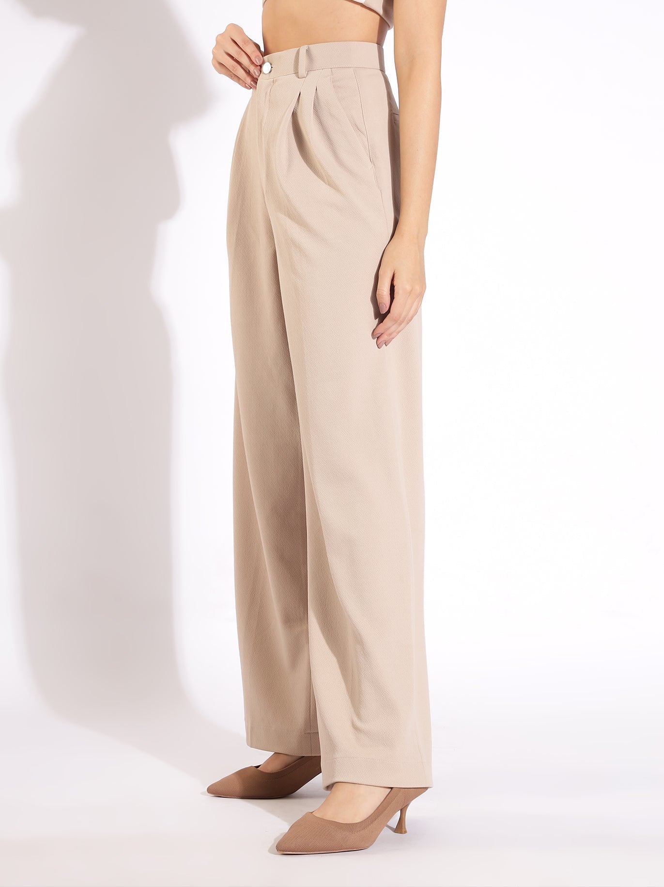 Korean Pleated Pants - Styleyn