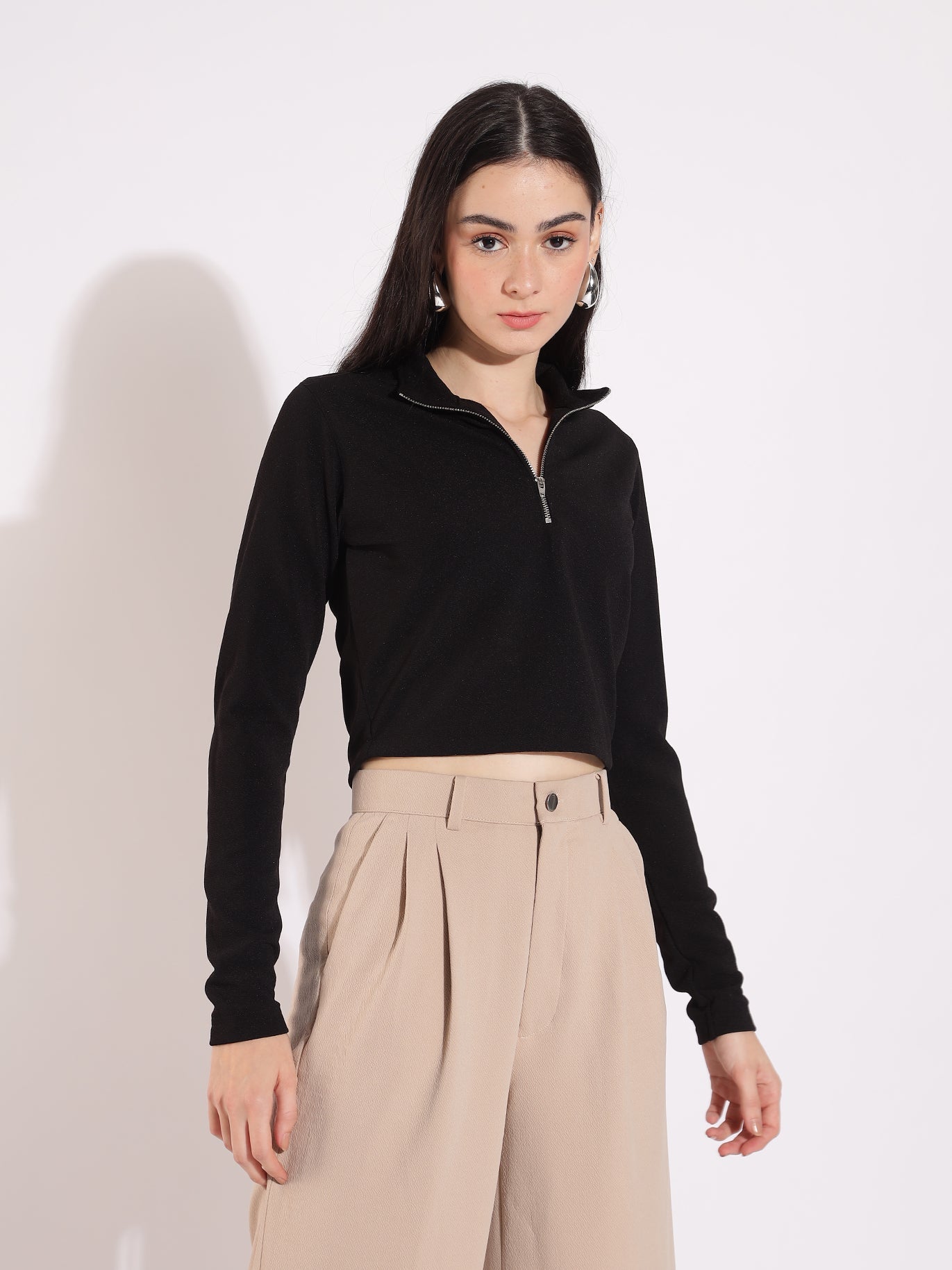Turtle Neck Top - Styleyn