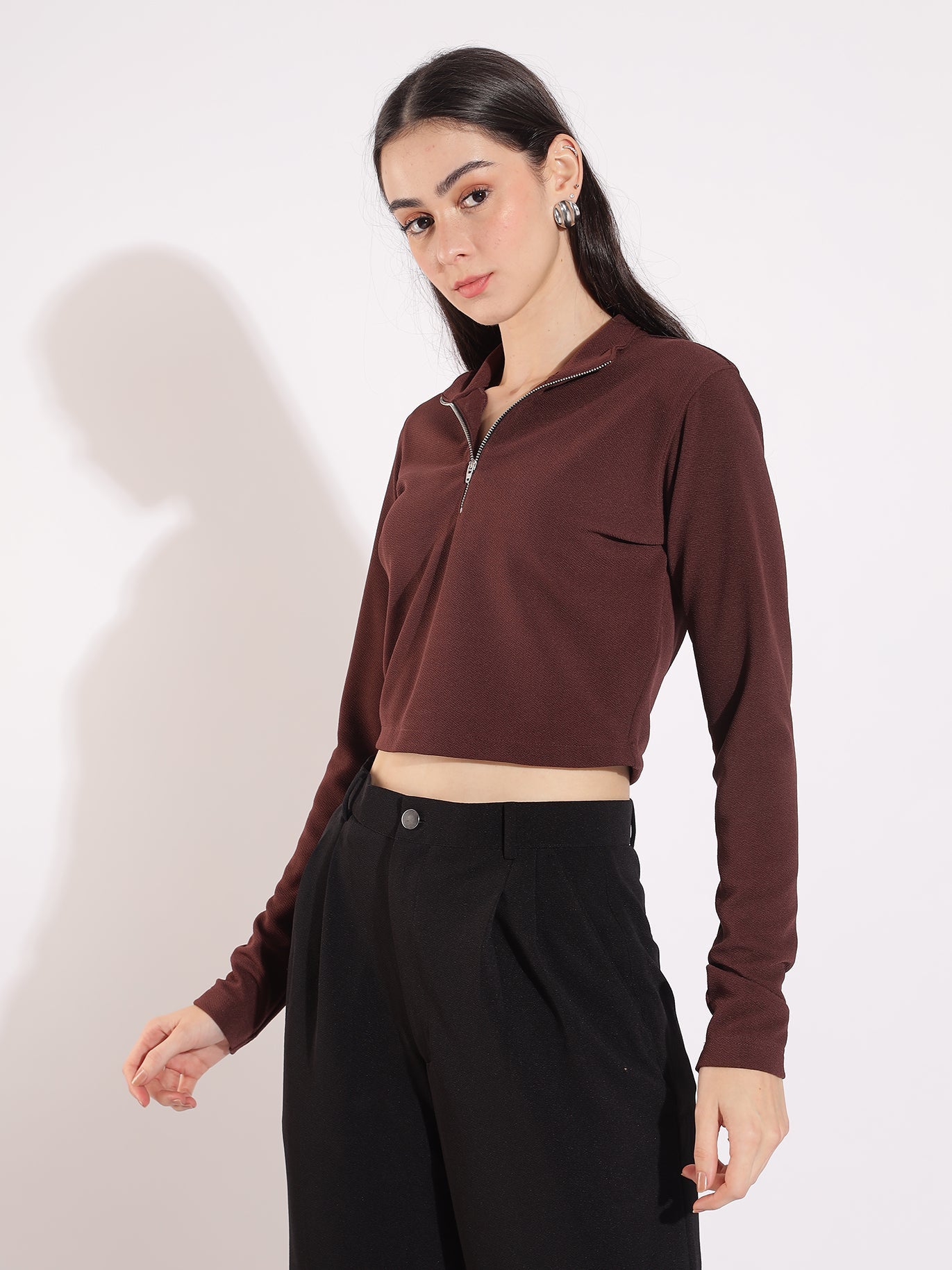 Turtle Neck Top - Styleyn