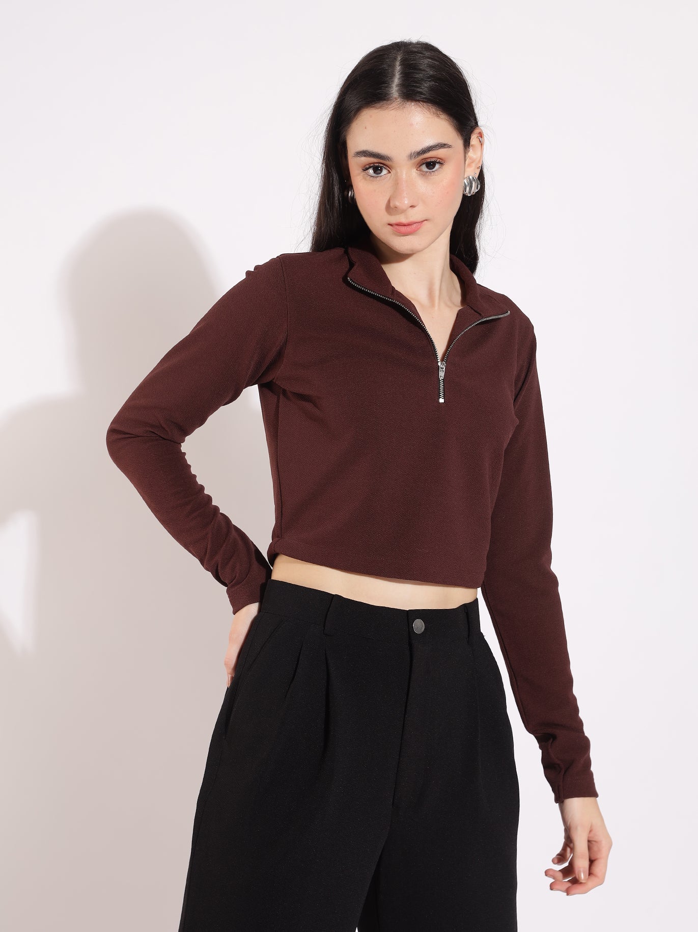 Turtle Neck Top - Styleyn