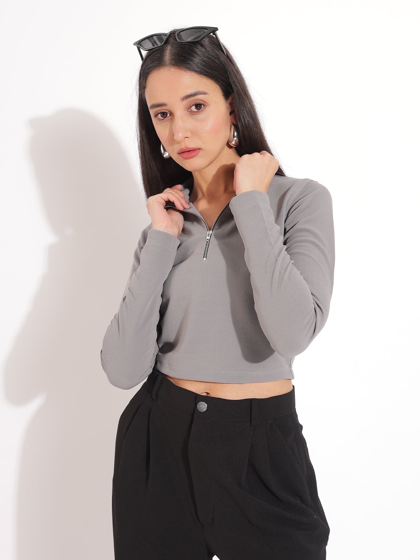 Turtle Neck Top - Styleyn