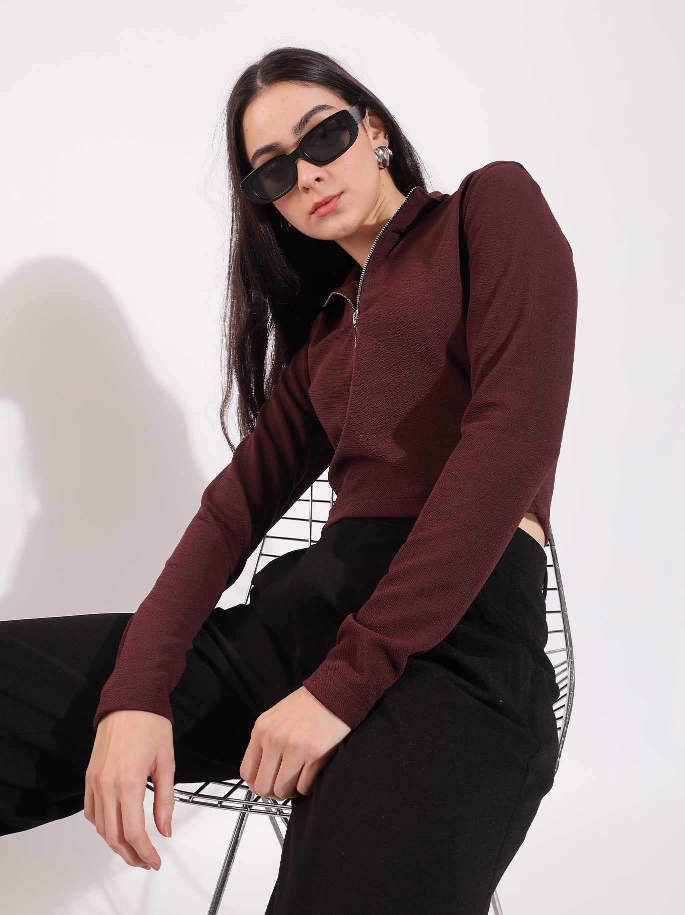 Turtle Neck Top - Styleyn
