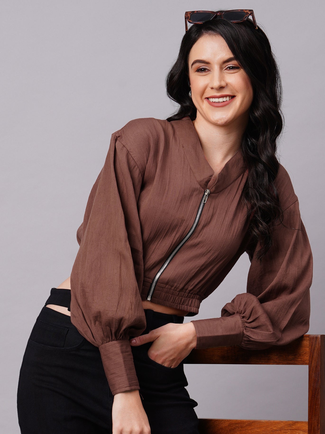 Bishop Shirt - Zipper - Styleyn