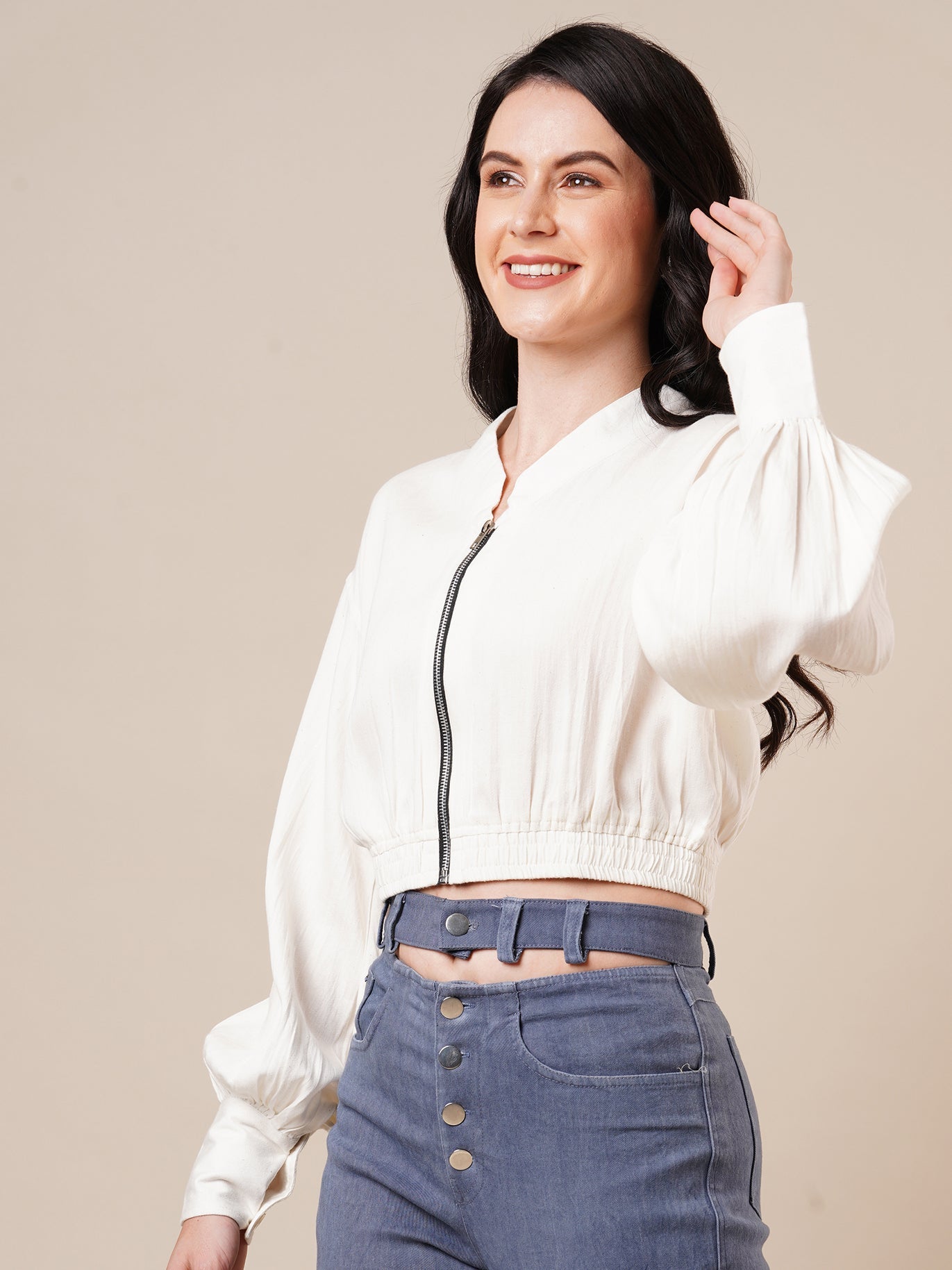 Bishop Shirt - Zipper - Styleyn