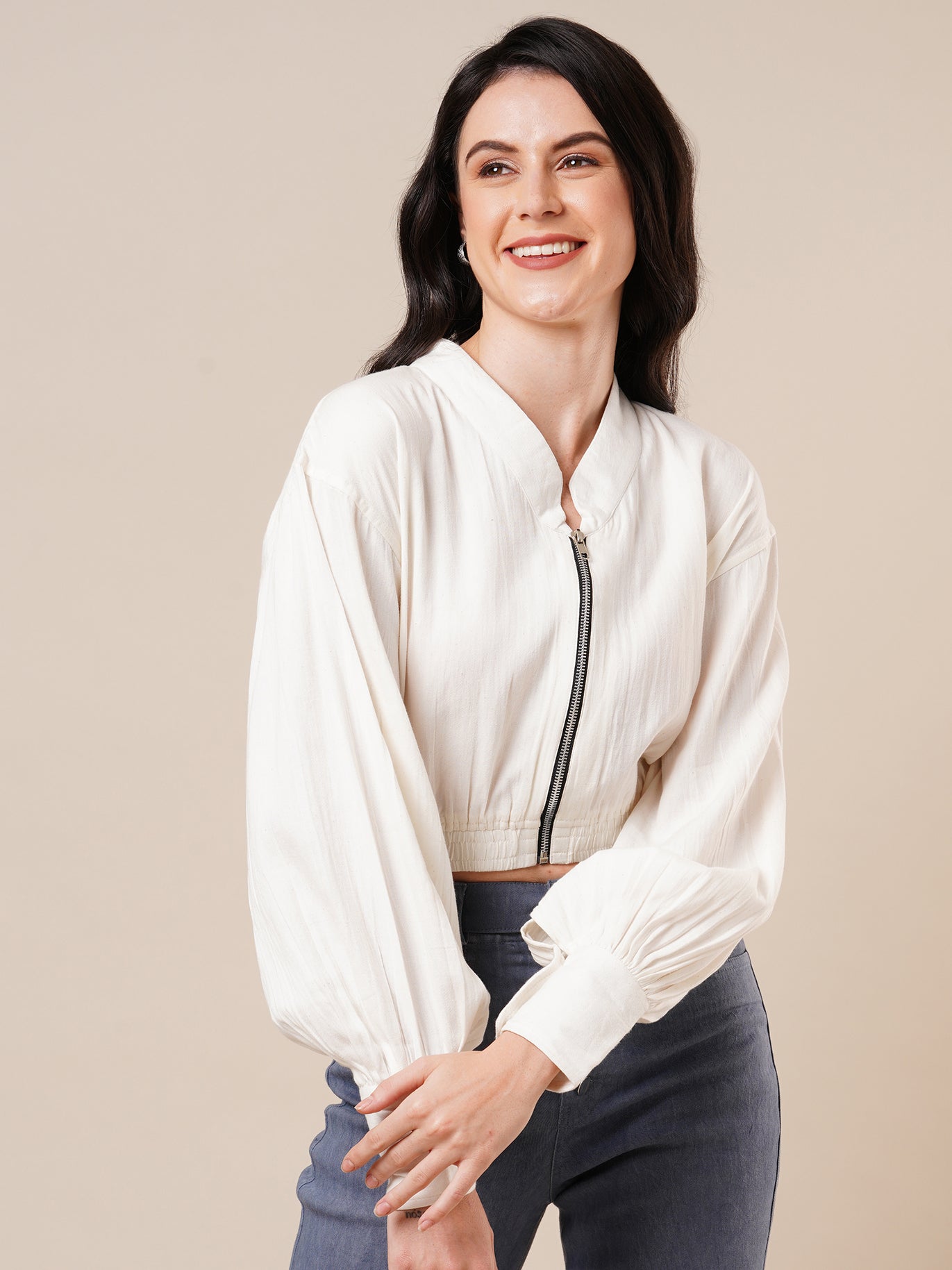 Bishop Shirt - Zipper - Styleyn