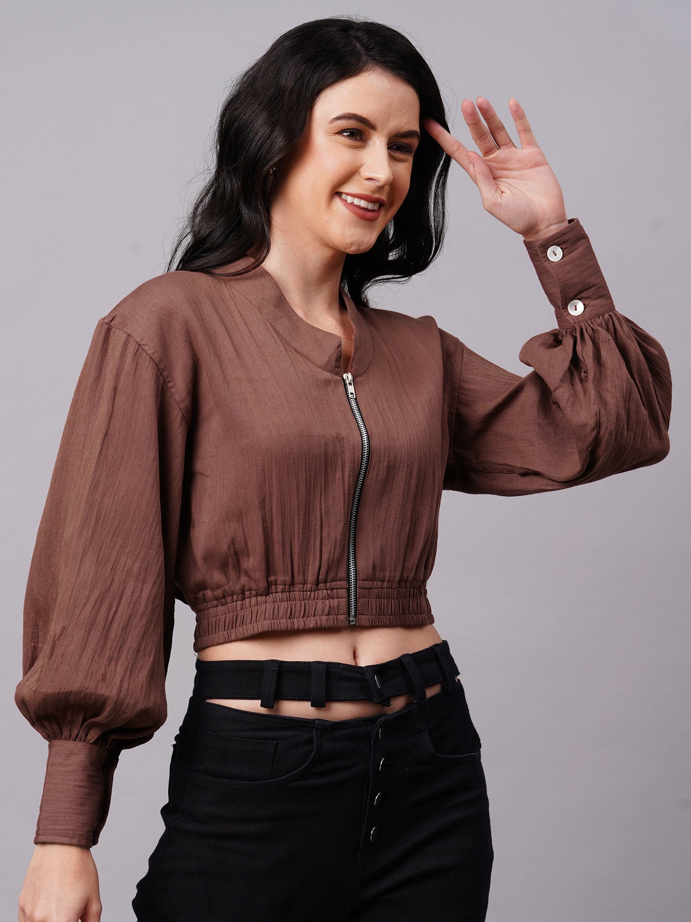 Bishop Shirt - Zipper - Styleyn