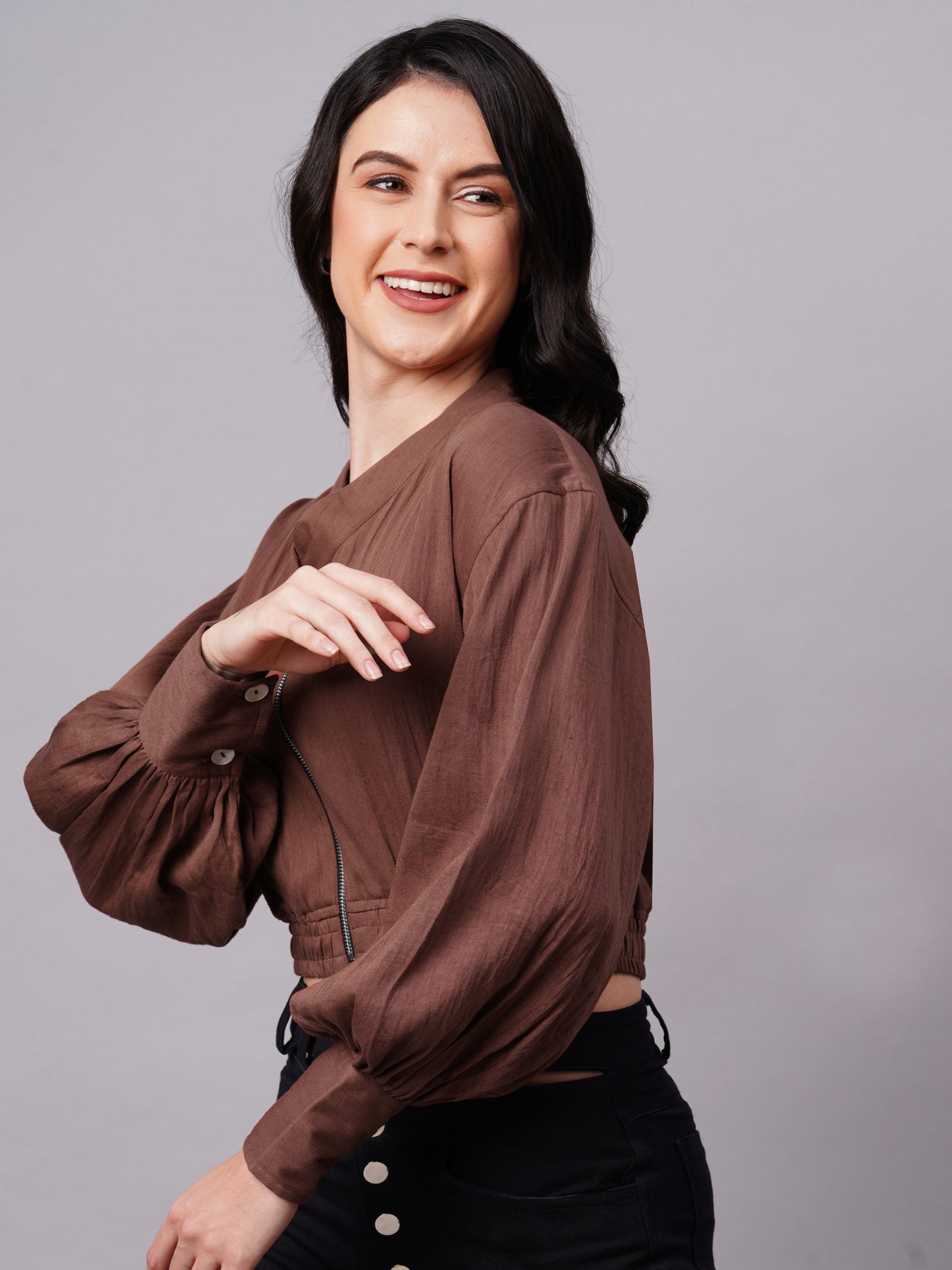 Bishop Shirt - Zipper - Styleyn