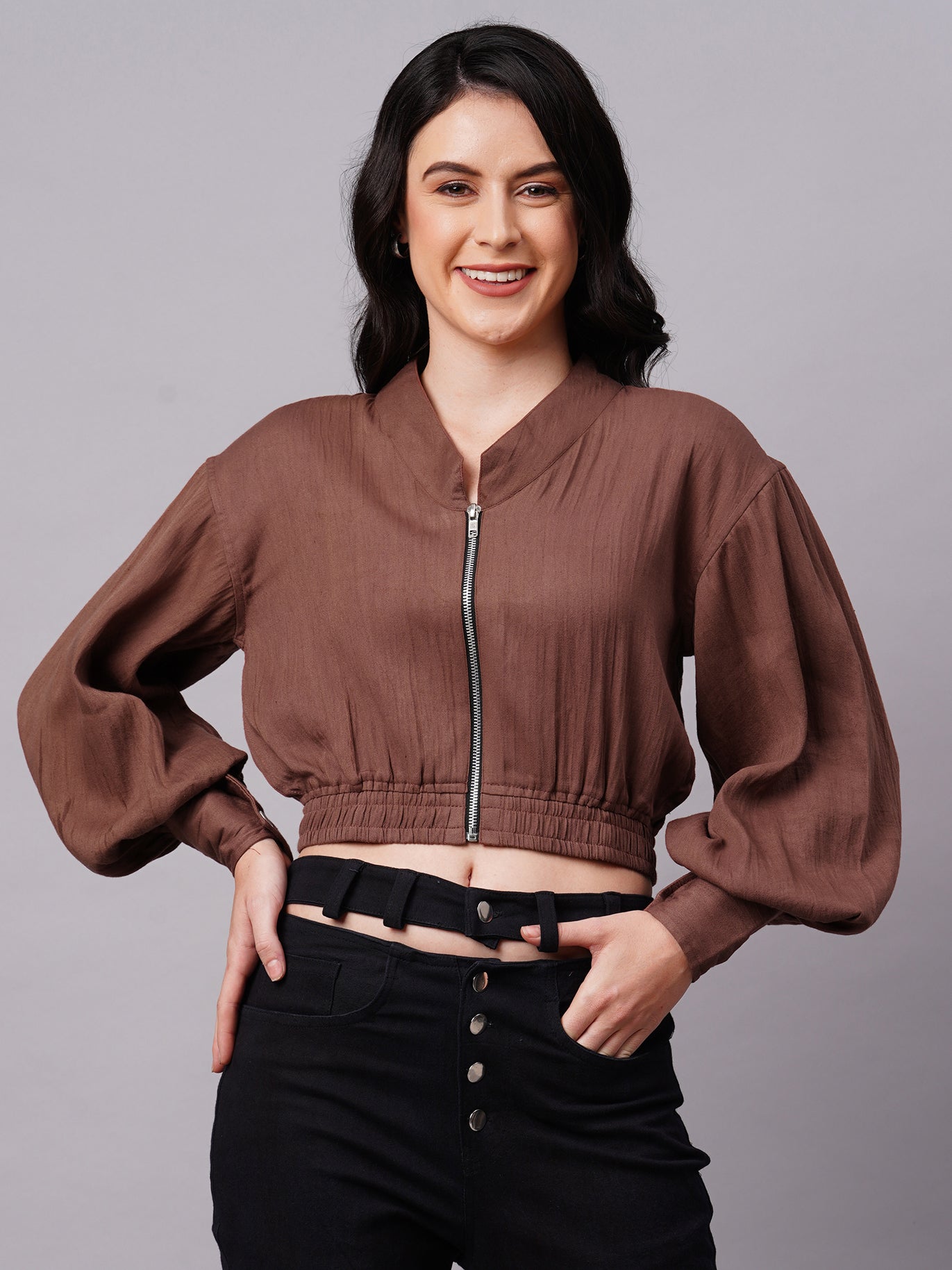 Bishop Shirt - Zipper - Styleyn