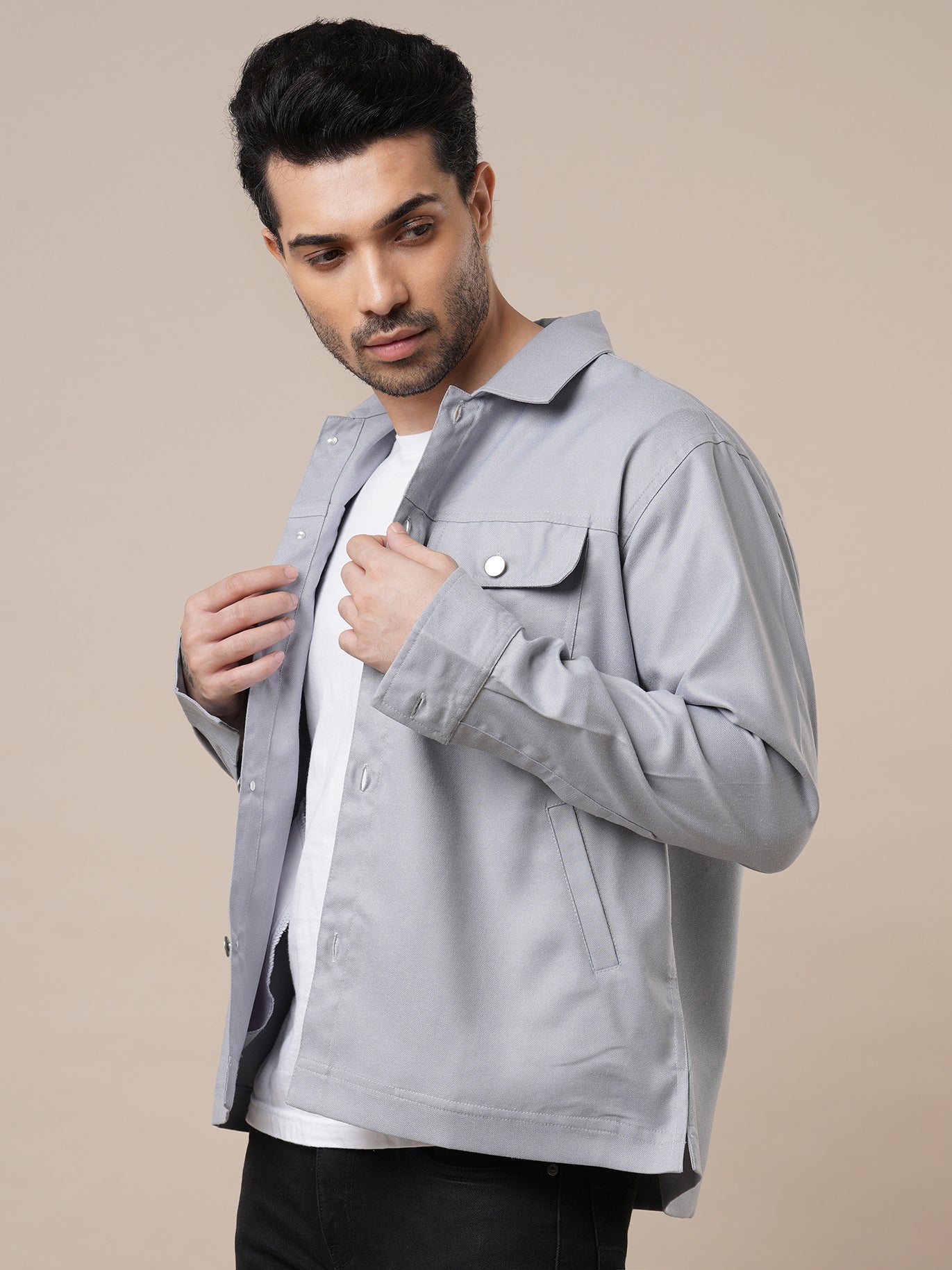 Button Down Jacket - Styleyn