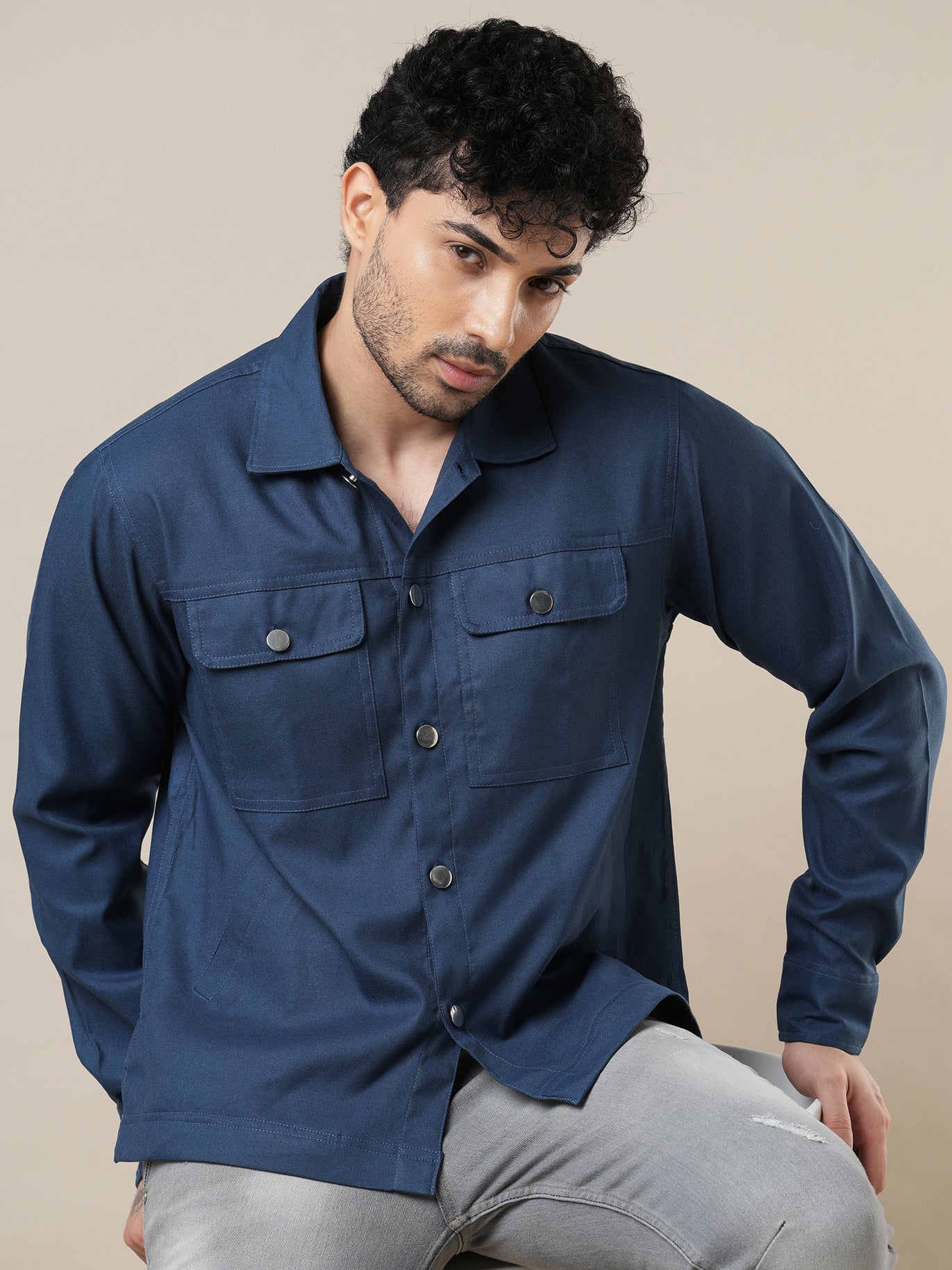 Button Down Jacket - Styleyn