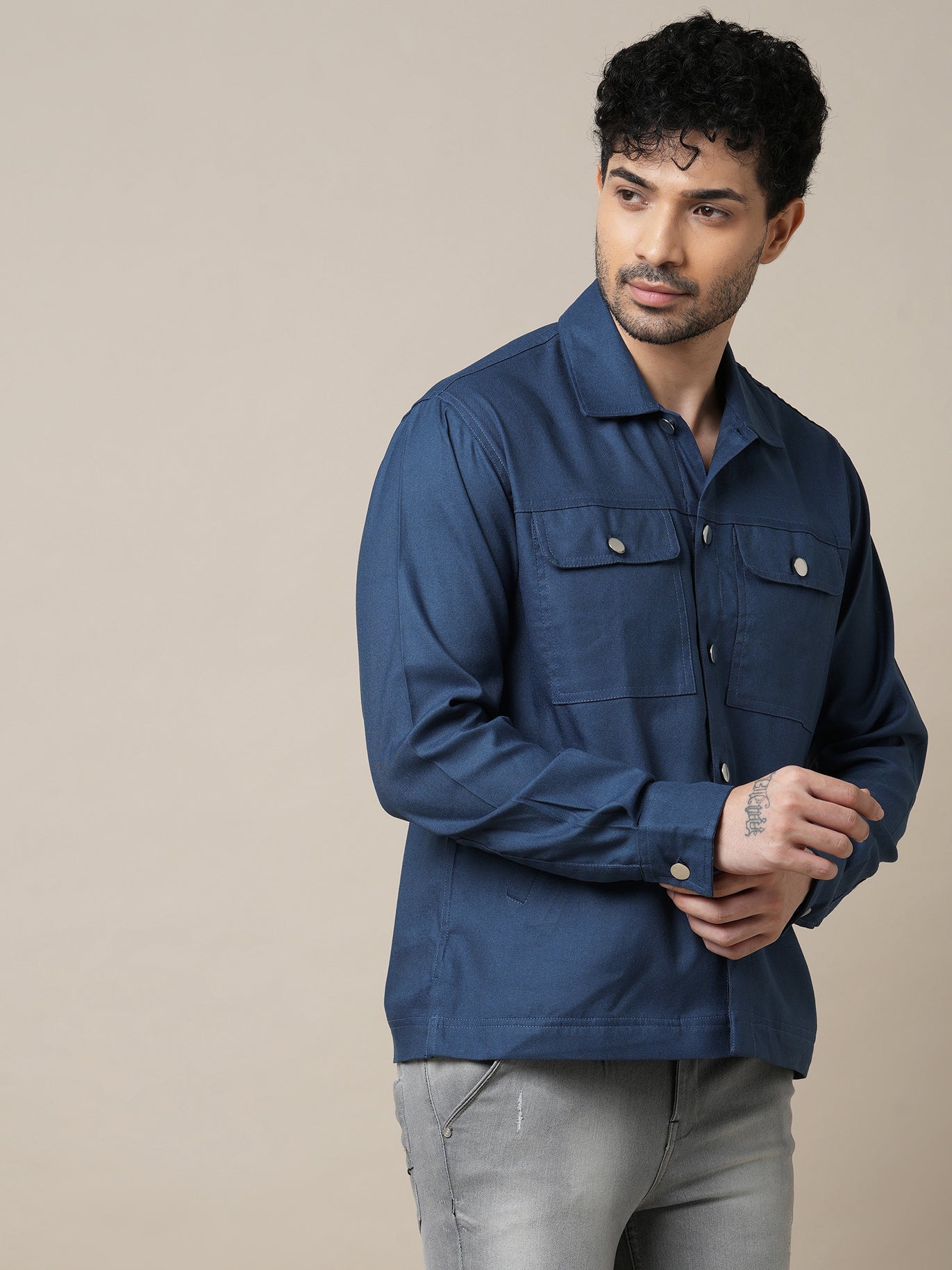 Button Down Jacket - Styleyn