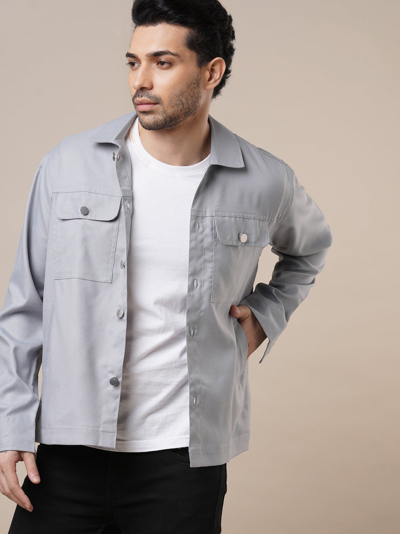 Button Down Jacket - Styleyn