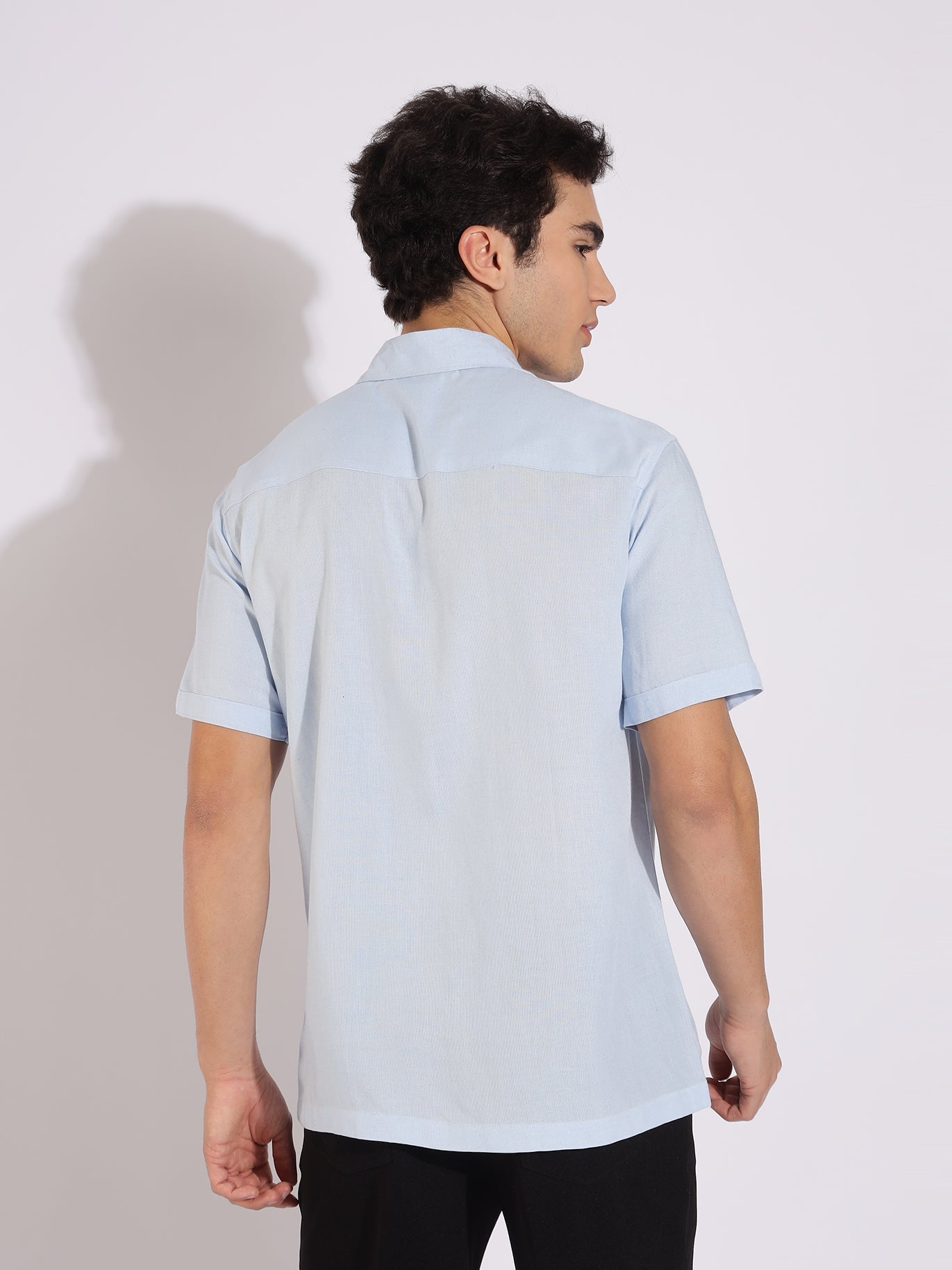 Nova Half Sleeve Linen Shirt