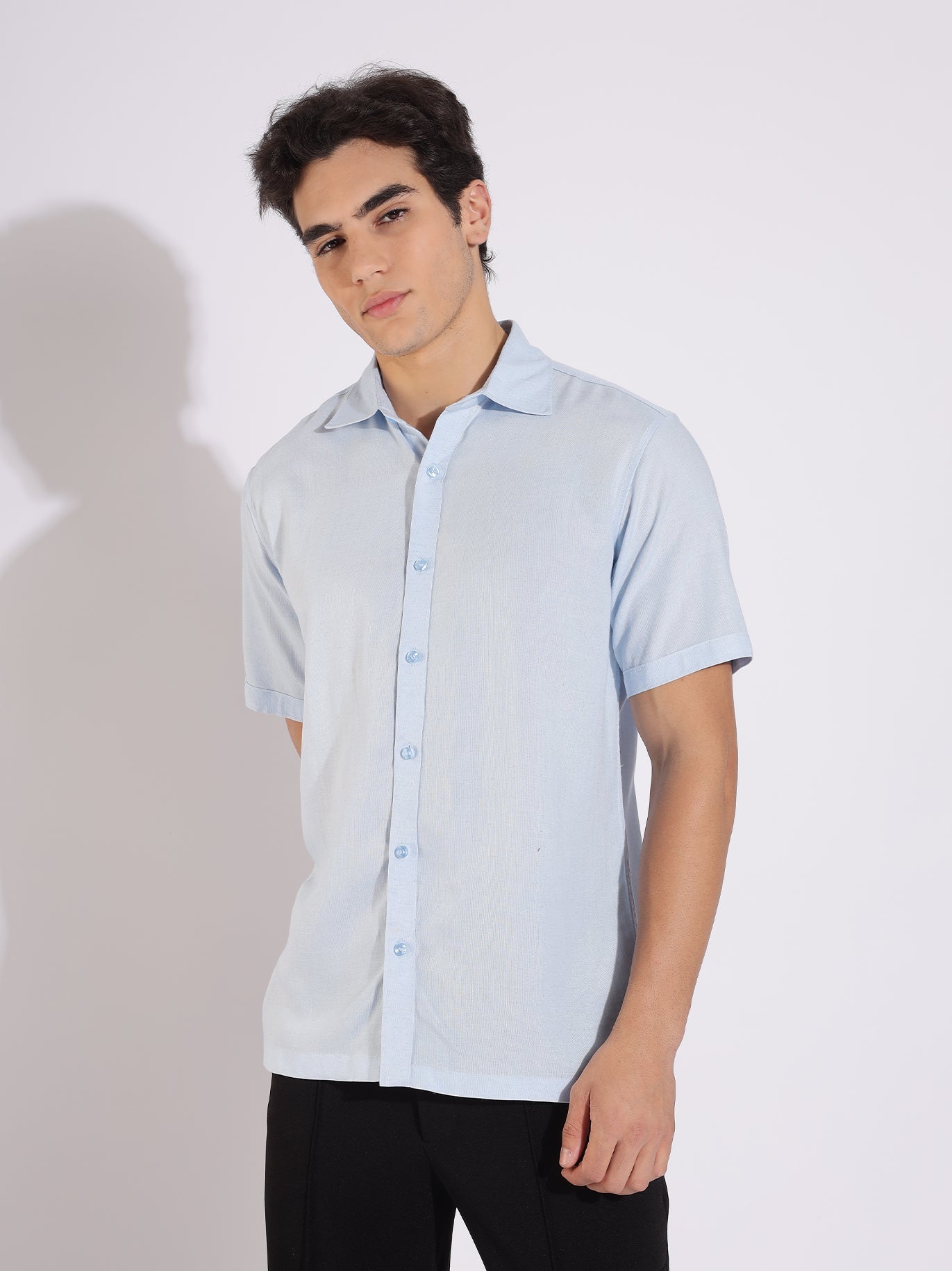 Nova Half Sleeve Linen Shirt