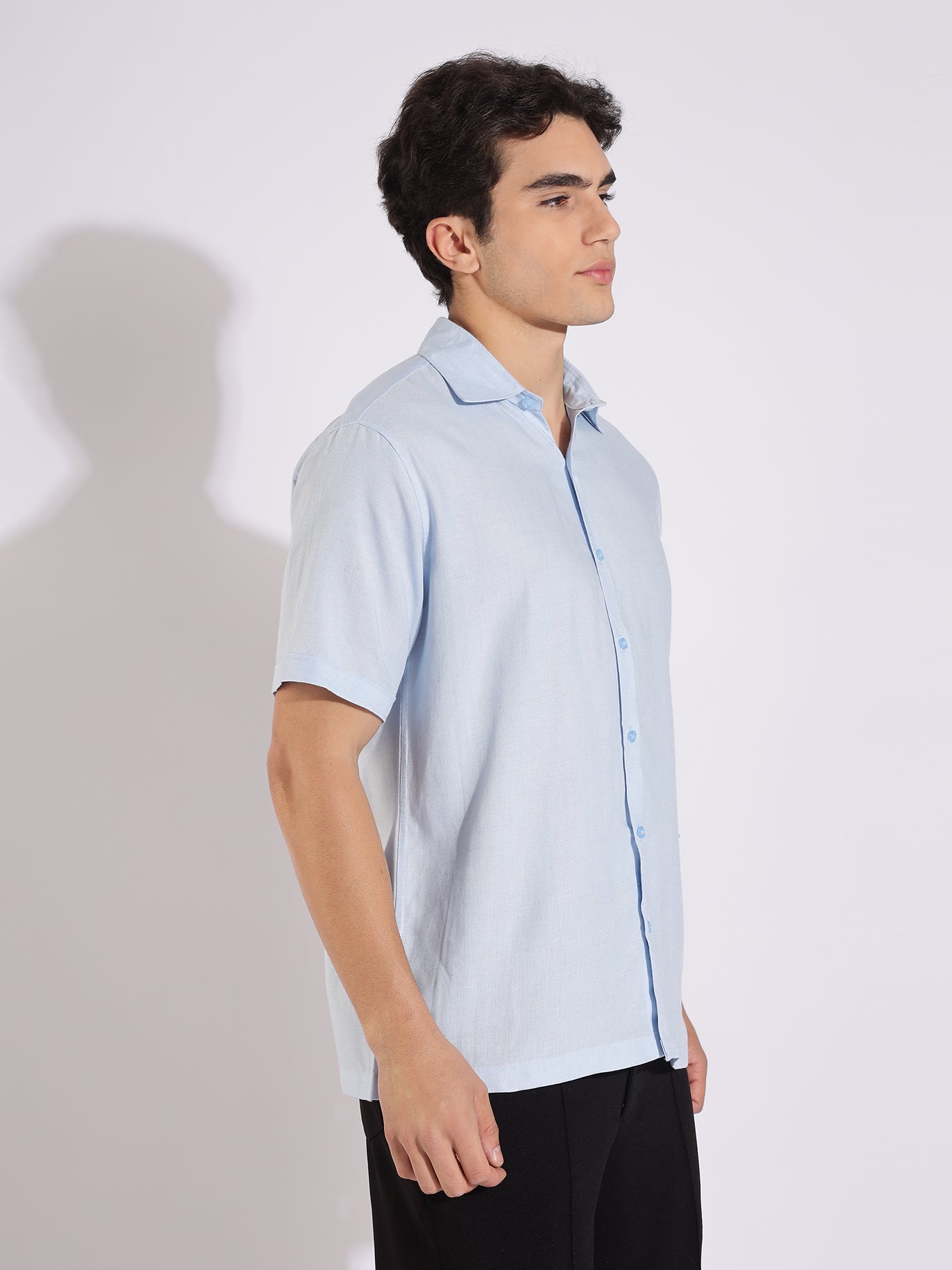 Nova Half Sleeve Linen Shirt