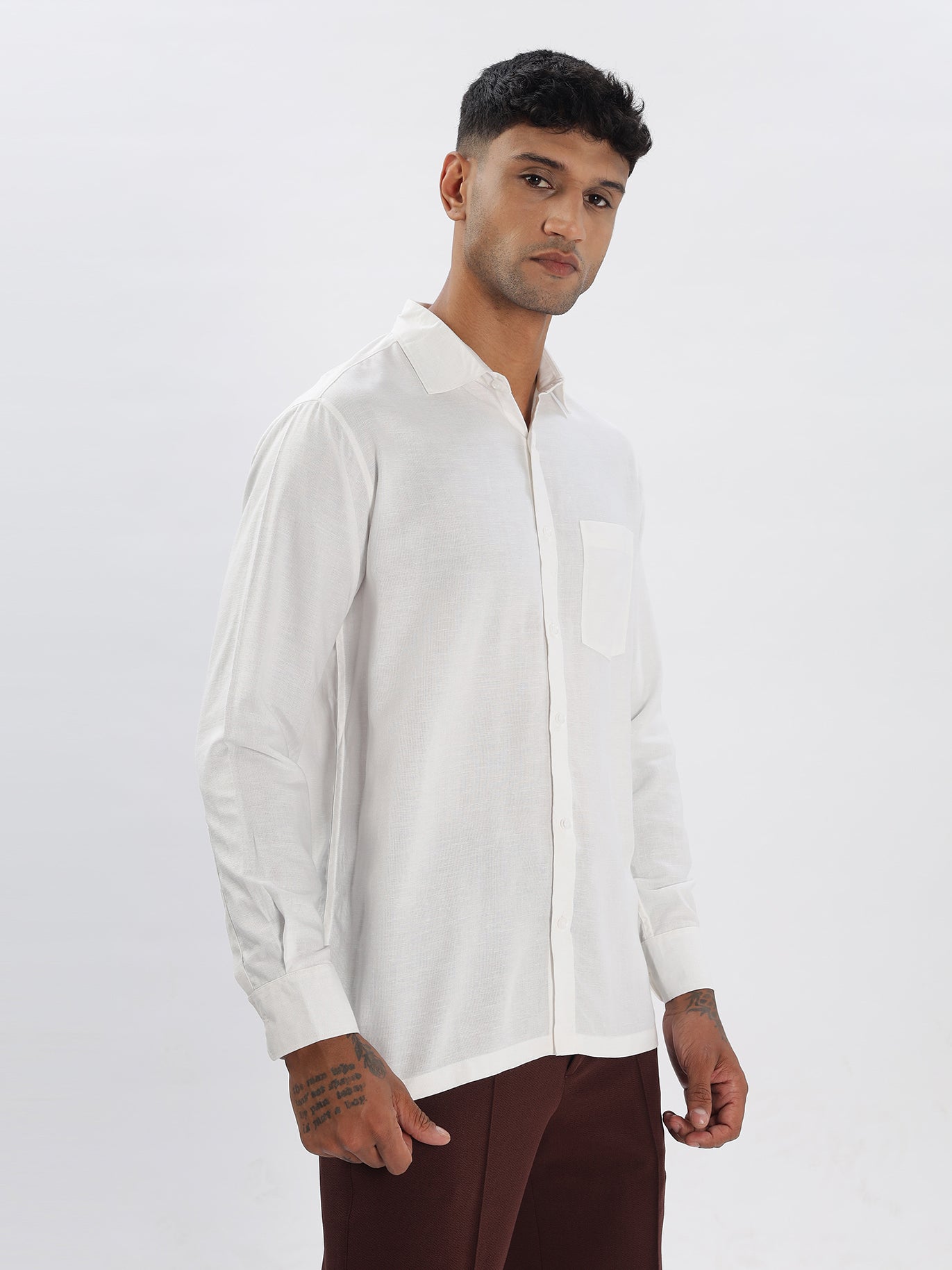 Elite Full Sleeve Linen Shirt