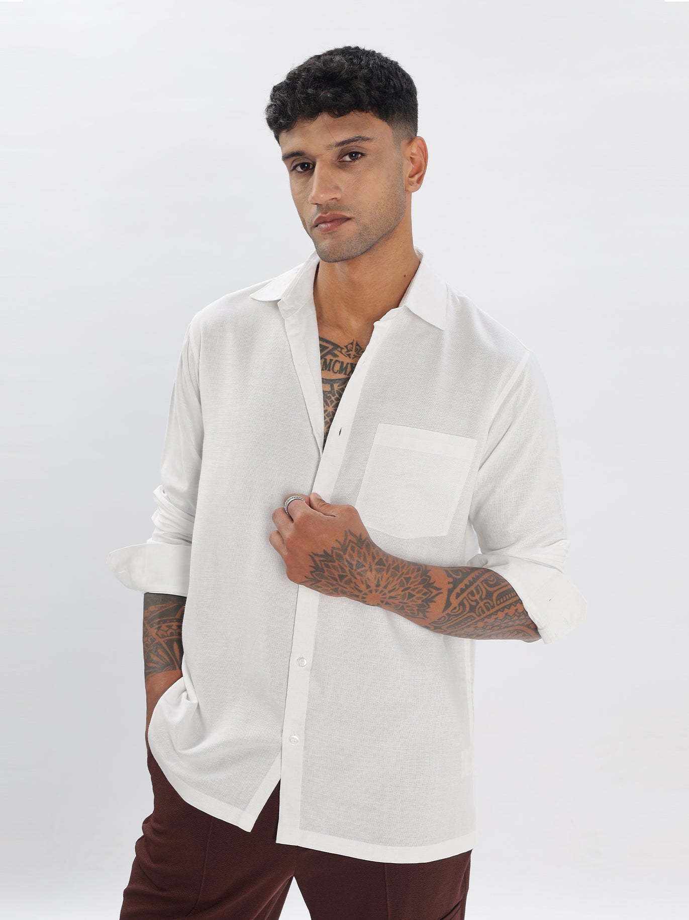 Elite Full Sleeve Linen Shirt