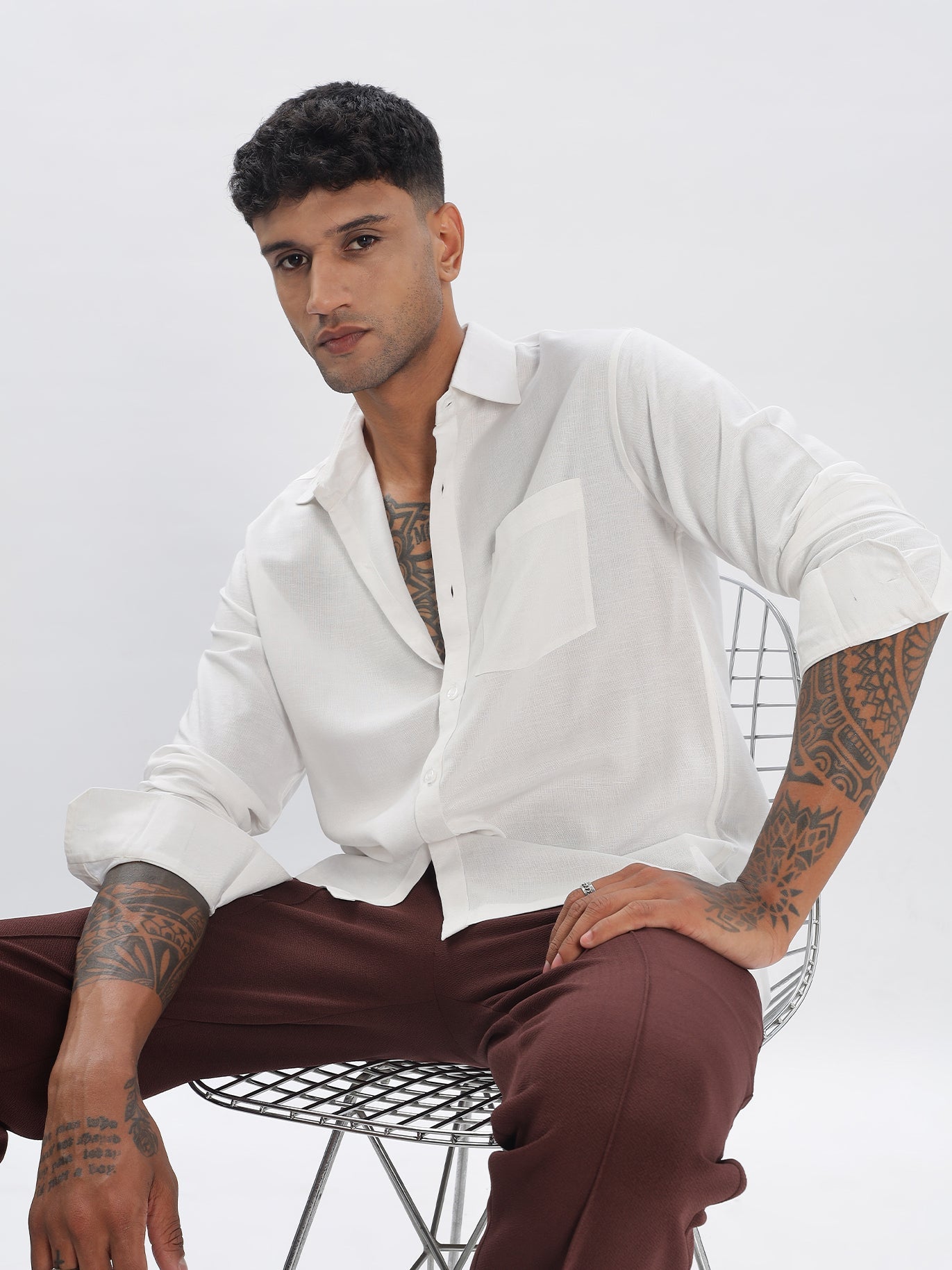 Elite Full Sleeve Linen Shirt