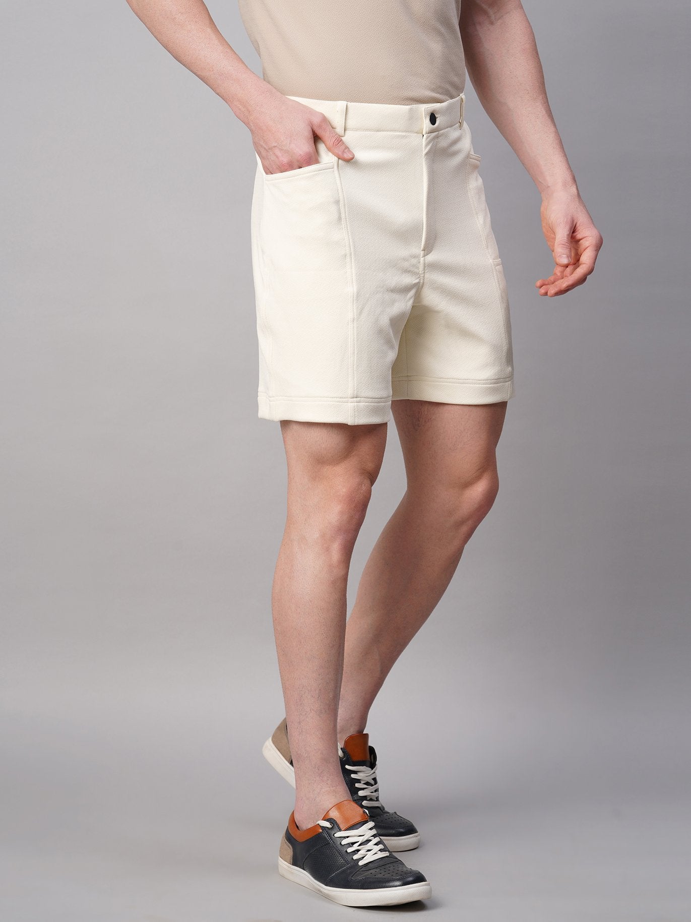 French Crepe Shorts - Pants