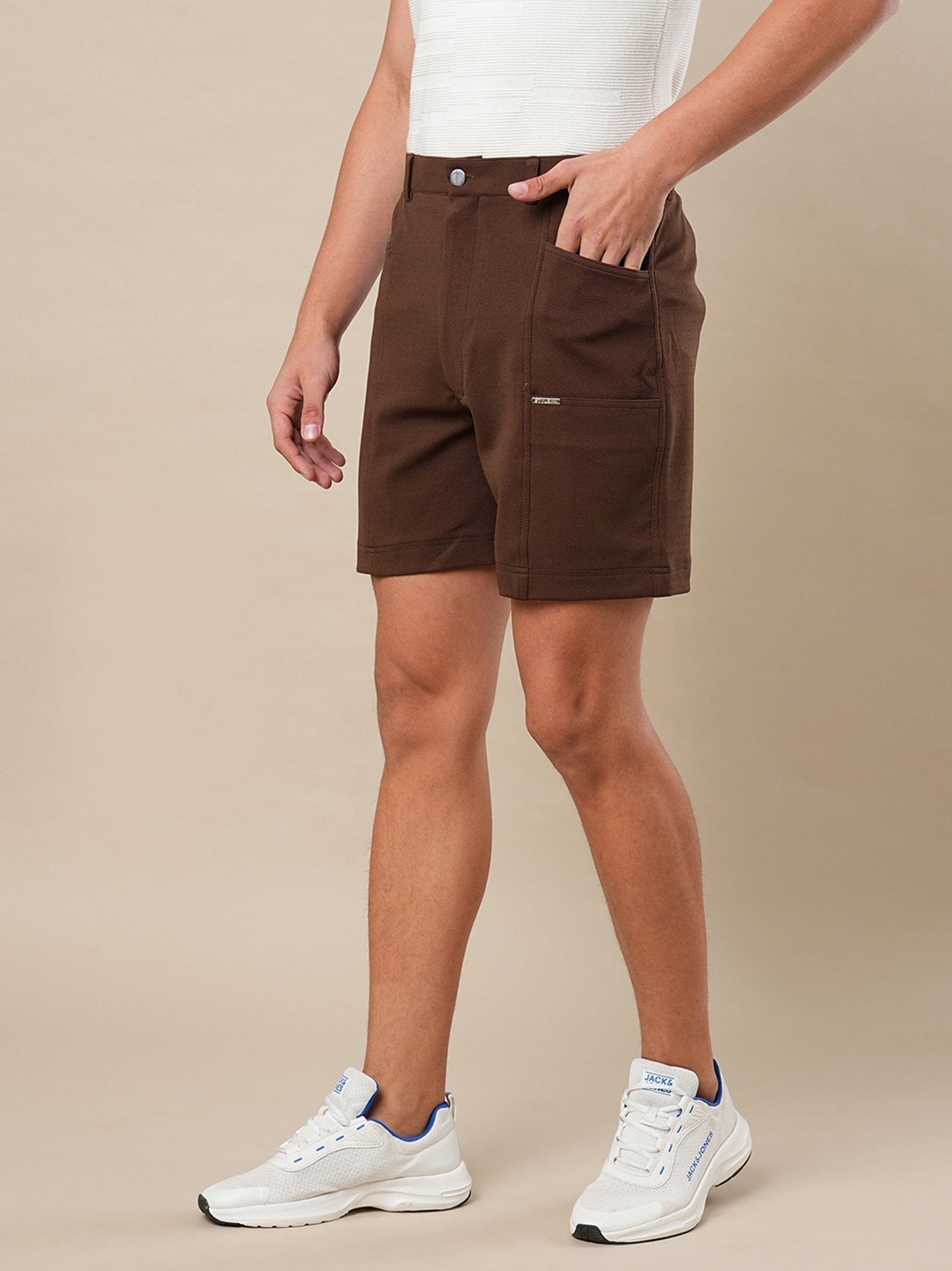 French Crepe Shorts - Pants