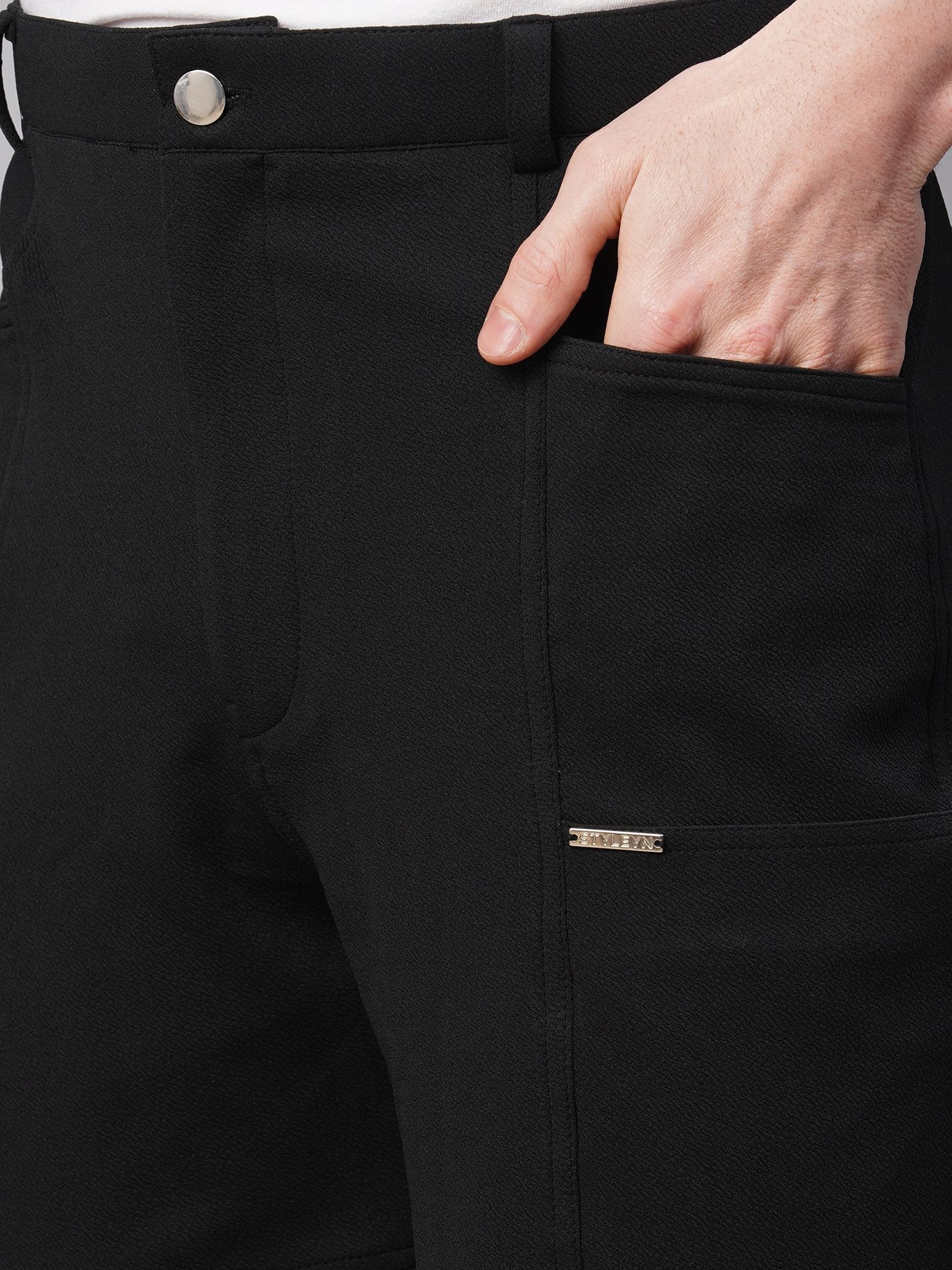 French Crepe Shorts - Pants