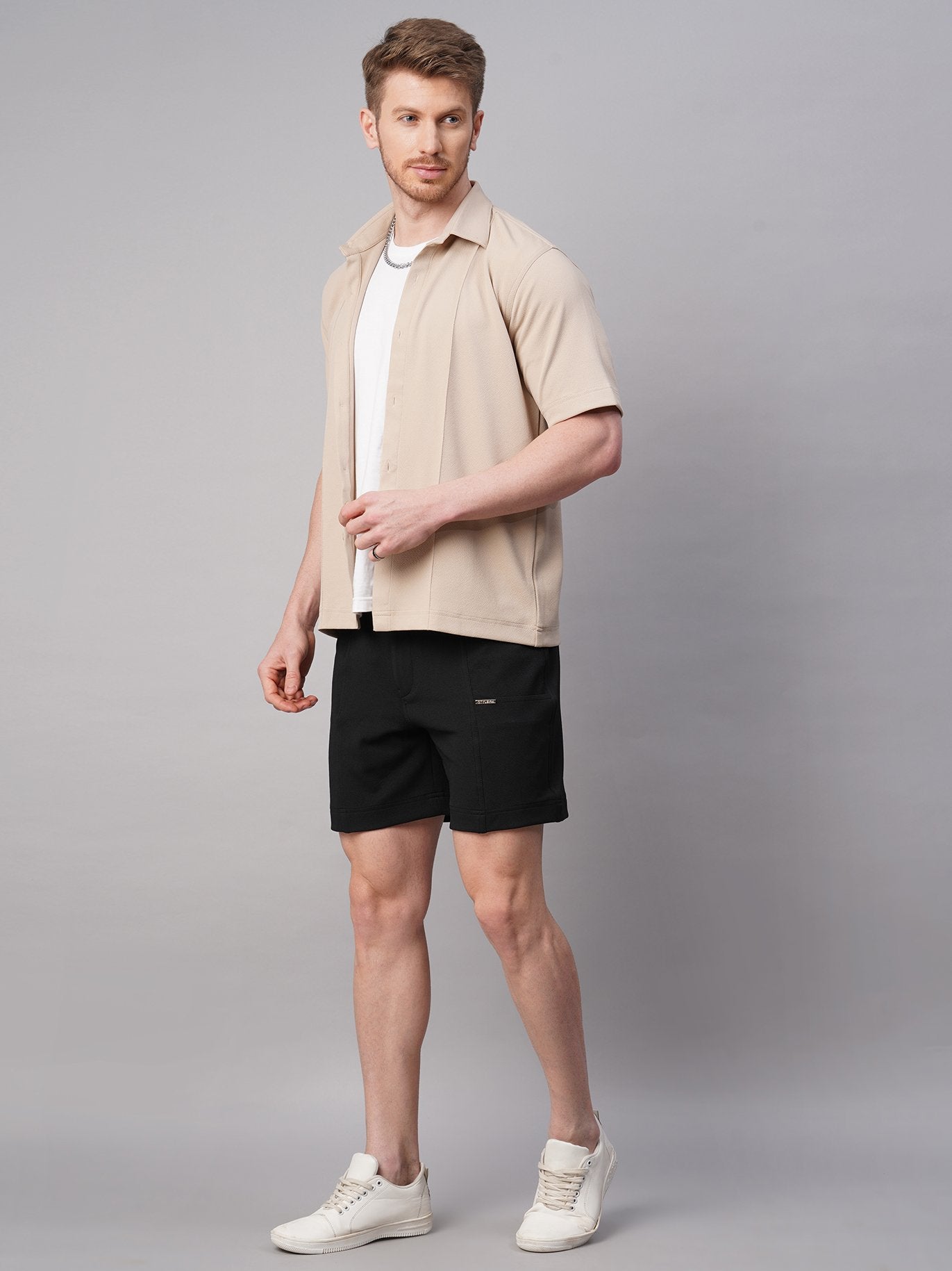 French Crepe Shorts - Pants