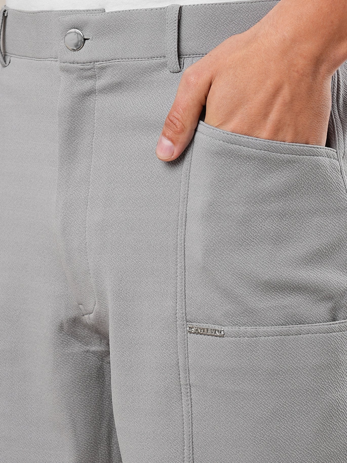 French Crepe Shorts - Pants