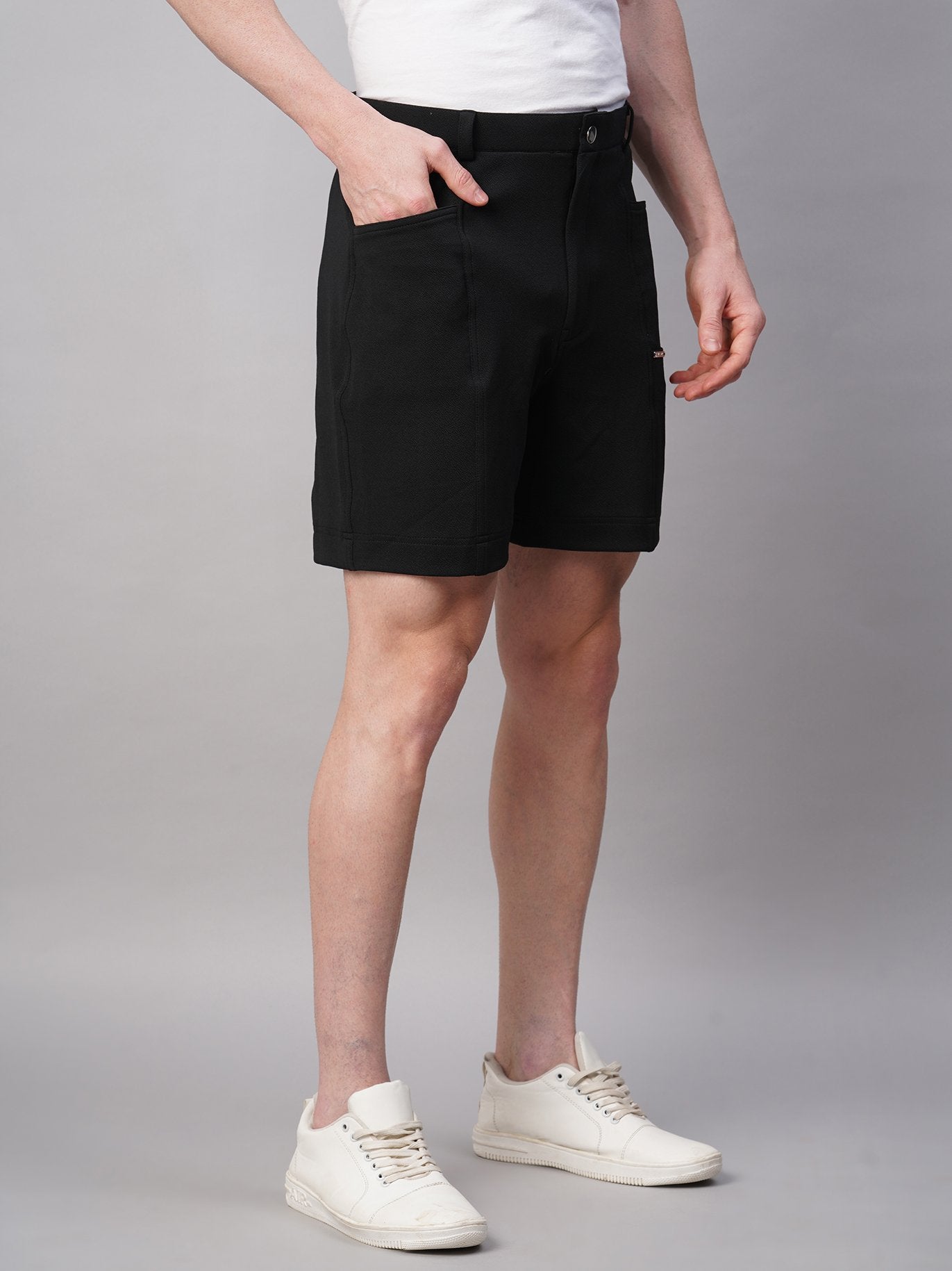 French Crepe Shorts - Pants