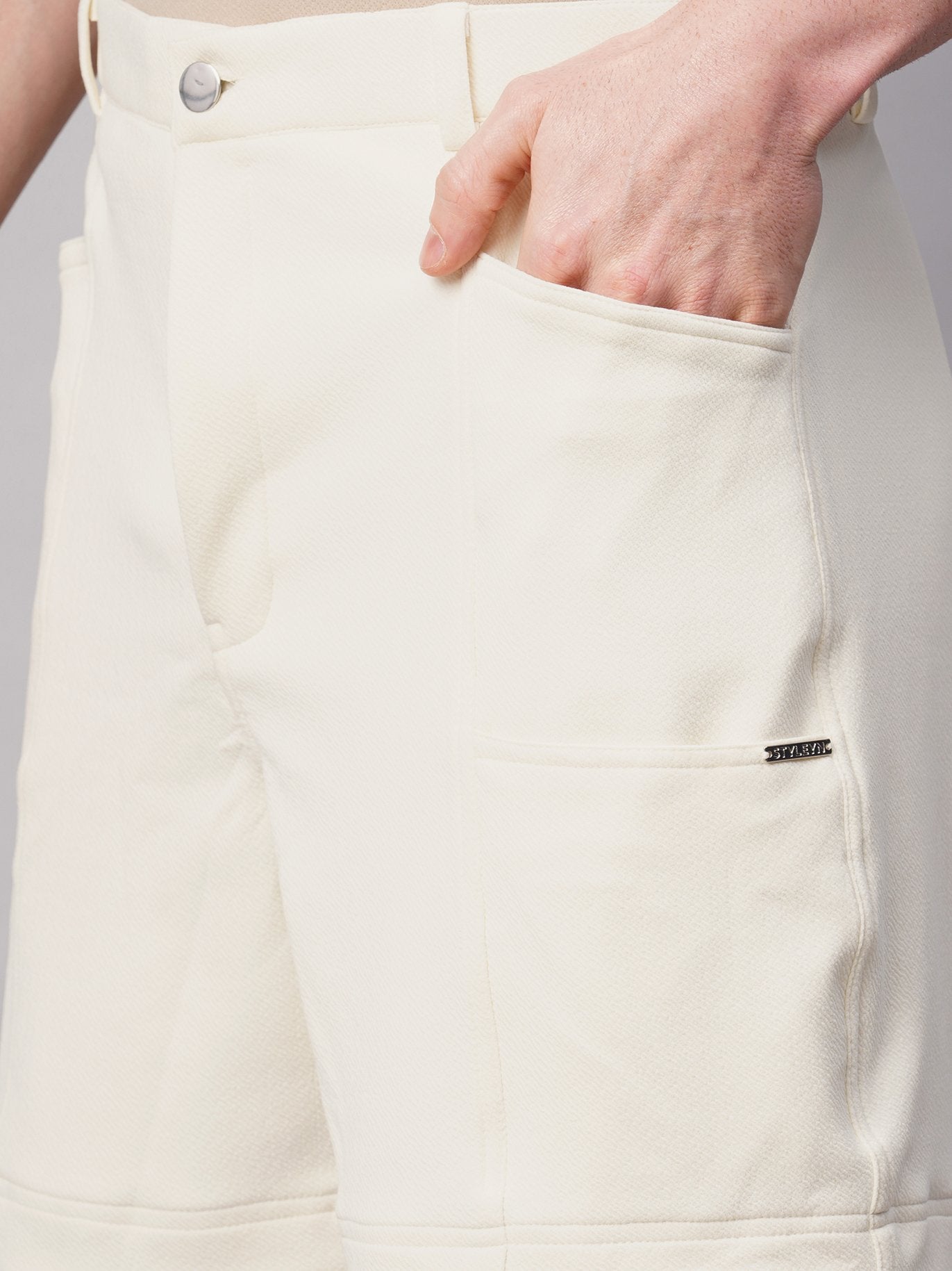 French Crepe Shorts - Pants