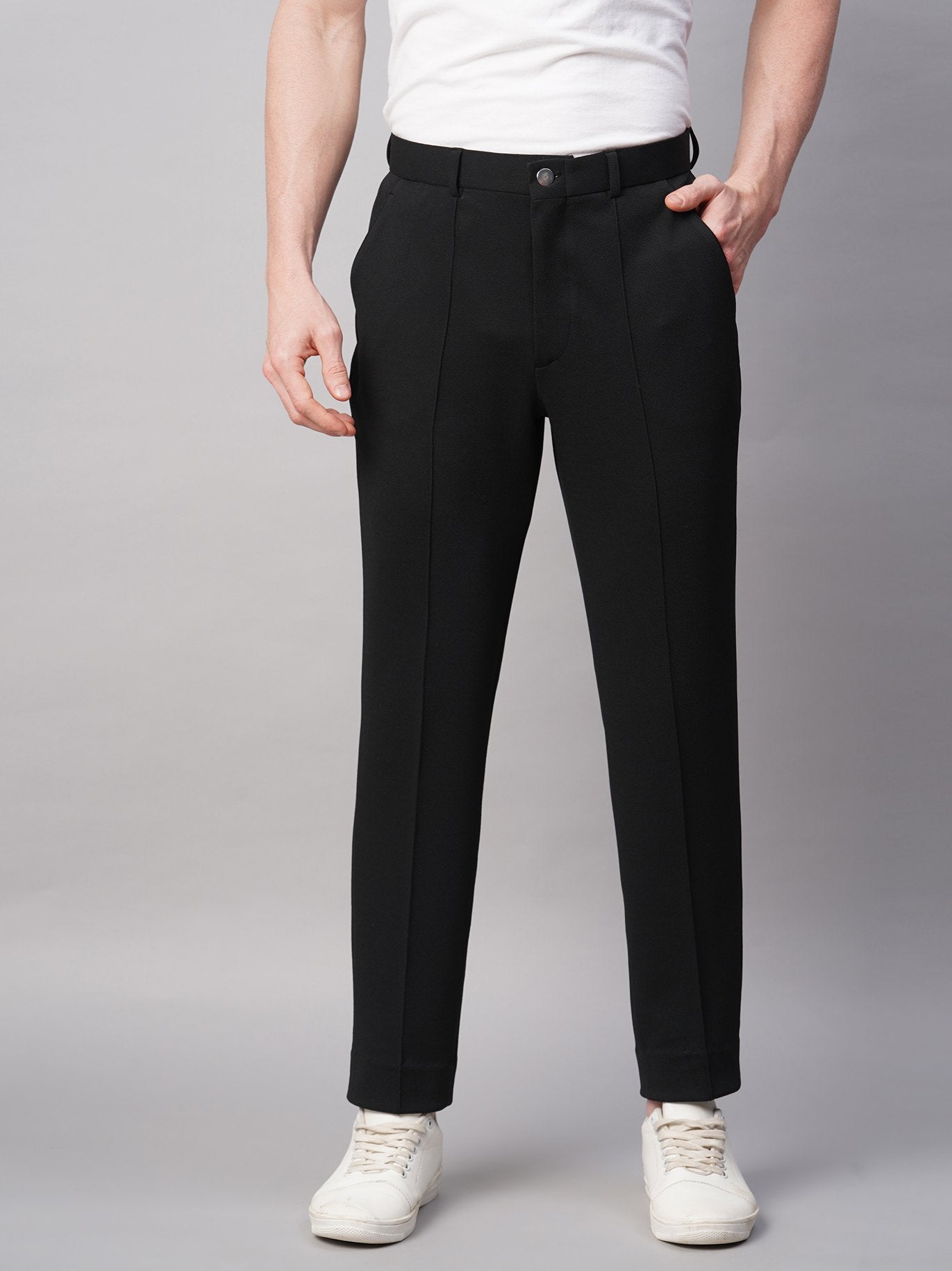 Wave Polo & Relaxed Meta Pants Combo - Shirt & Pant