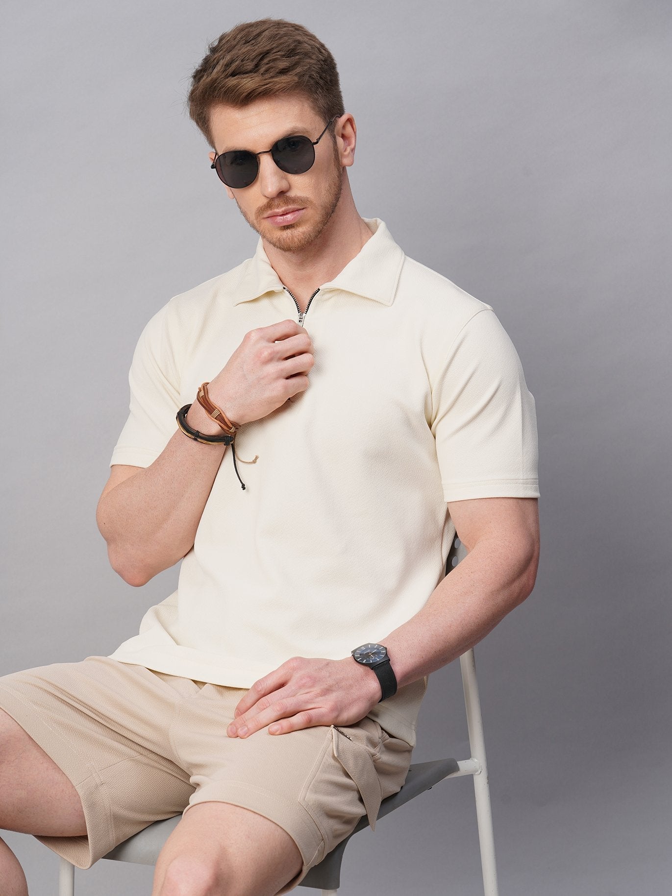 Wave Polo & Fit Bloke Pants Combo - Shirt & Pant