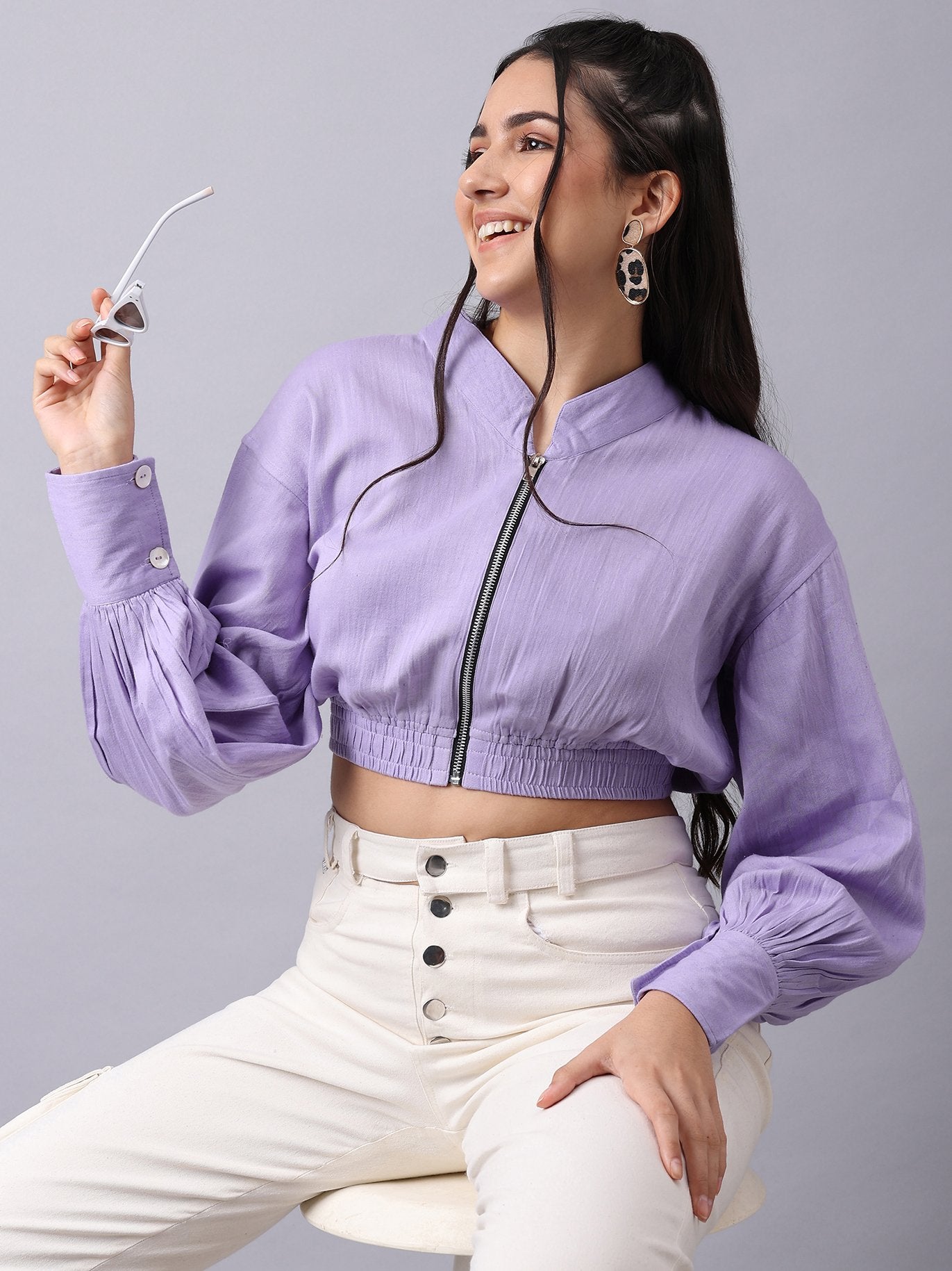 Bishop Shirt - Zipper - Styleyn