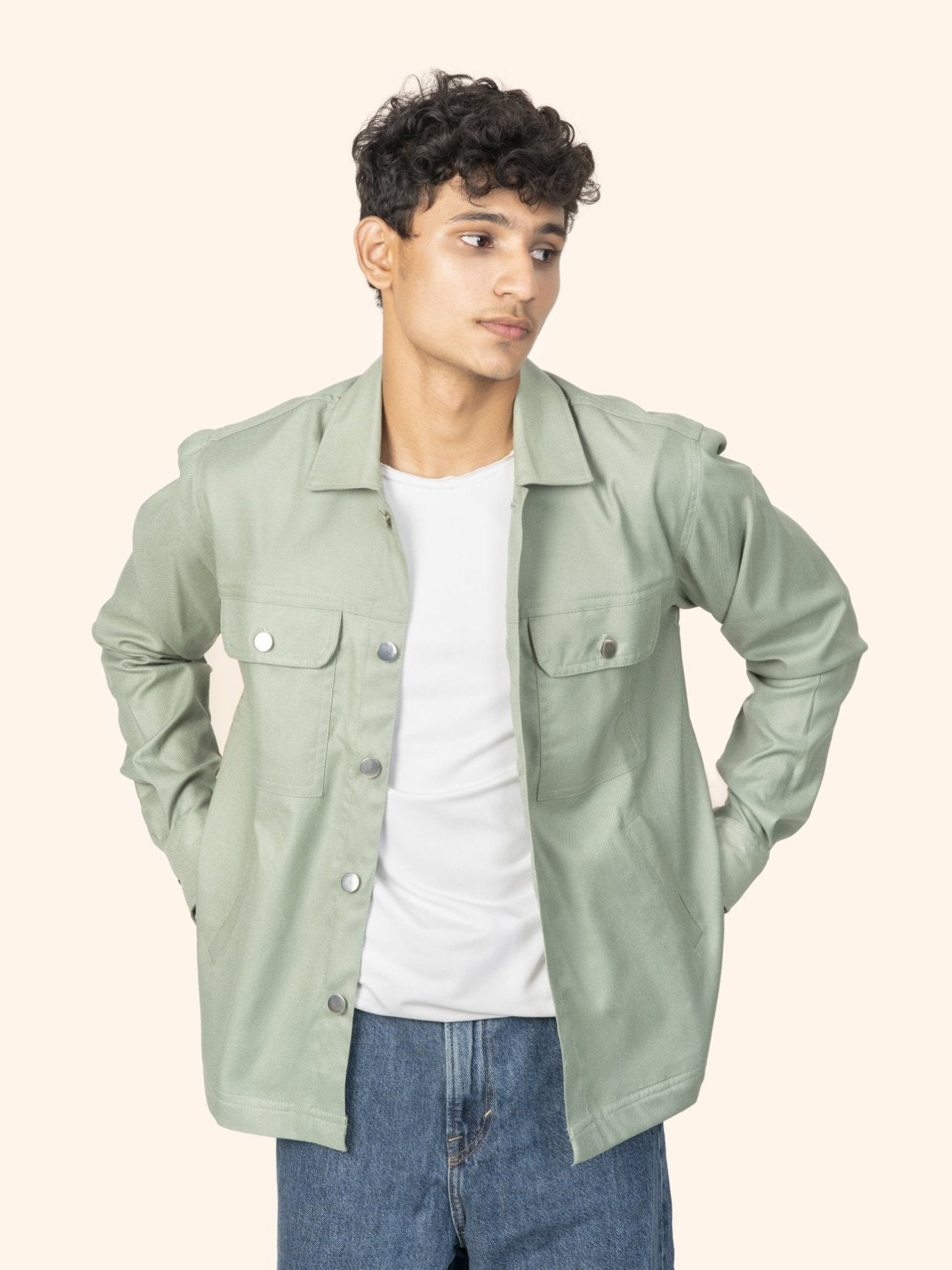 Button Down Jacket - Coats & Jackets