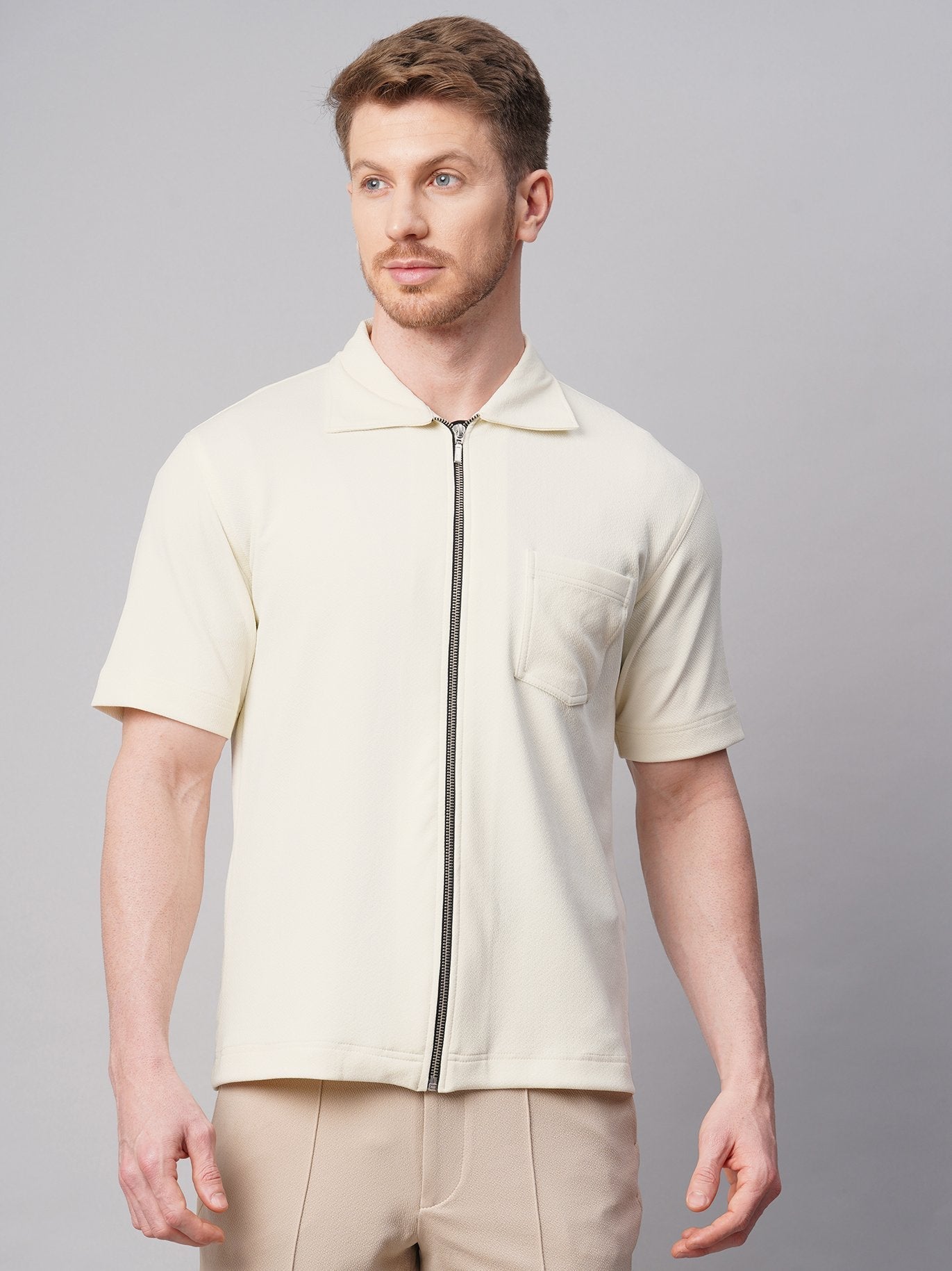 Flex Work Shirt & Relaxed Meta Pants Combo - Shirt & Pant