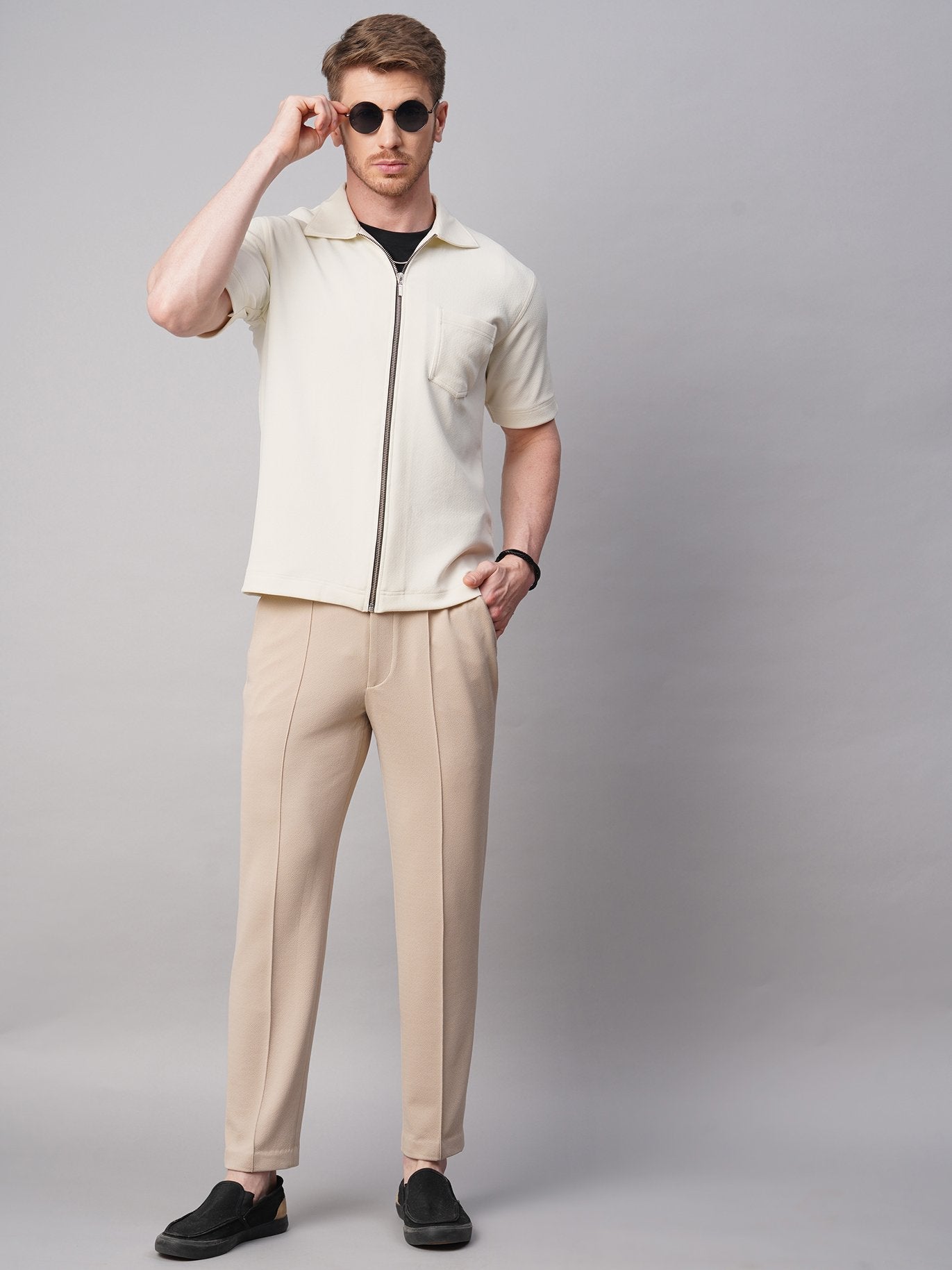 Flex Work Shirt & Relaxed Meta Pants Combo - Shirt & Pant