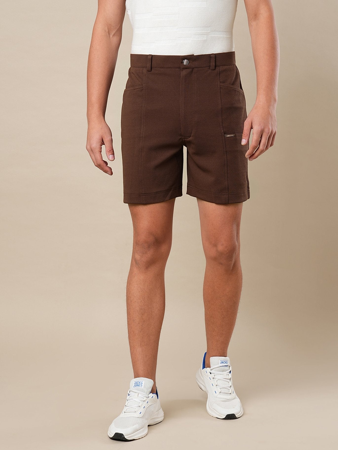 French Crepe Shorts - Pants