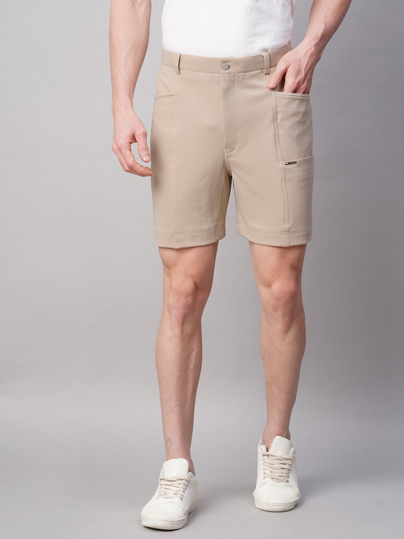 French Crepe Shorts - Pants