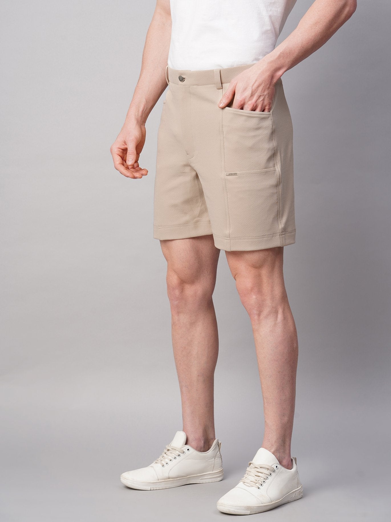 French Crepe Shorts - Pants