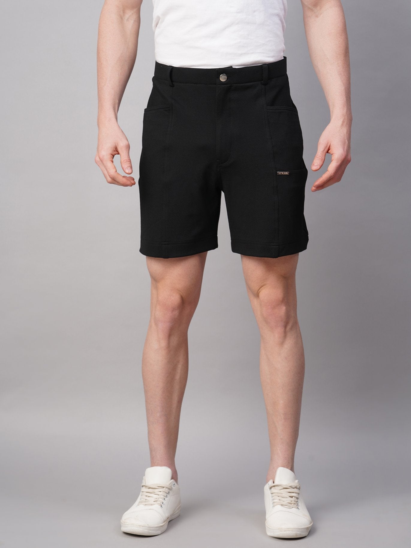 French Crepe Shorts - Pants