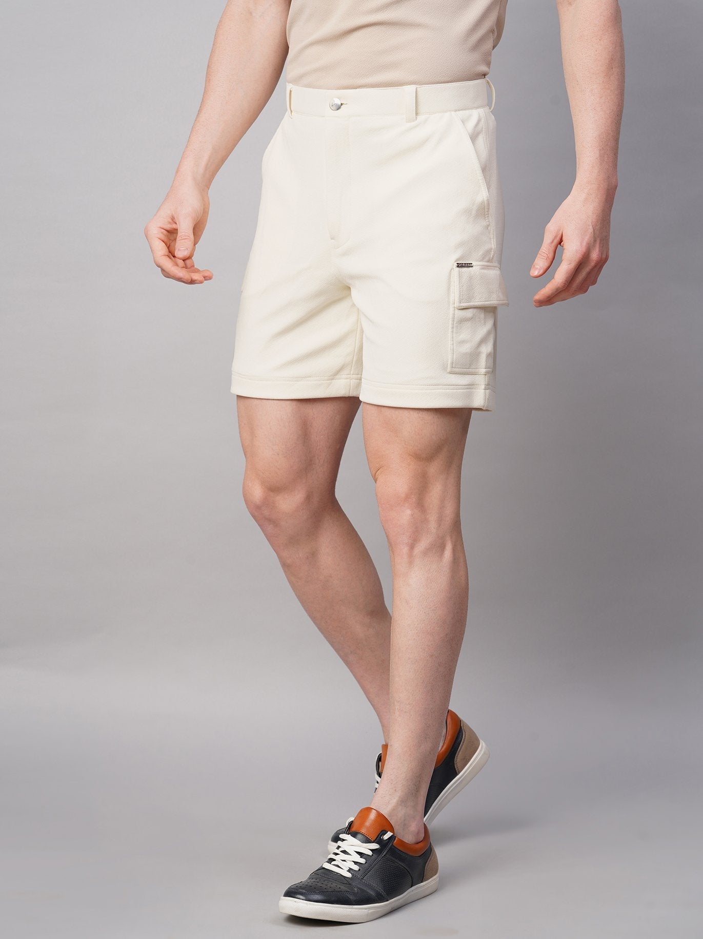 Solid Cargo Shorts - Styleyn