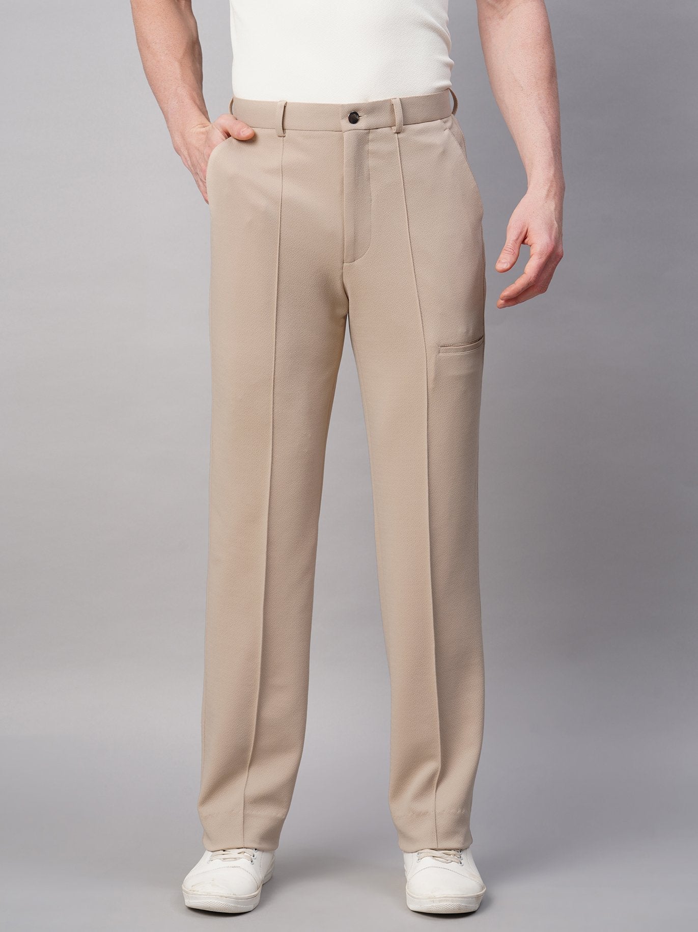 Wave Polo & Fit Block Pants Combo - Shirt & Pant