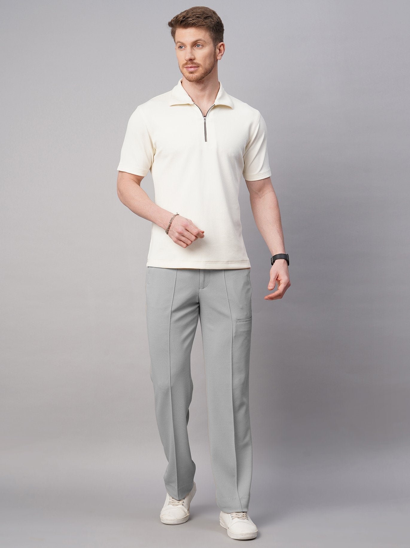 Wave Polo & Fit Bloke Pants Combo - Shirt & Pant